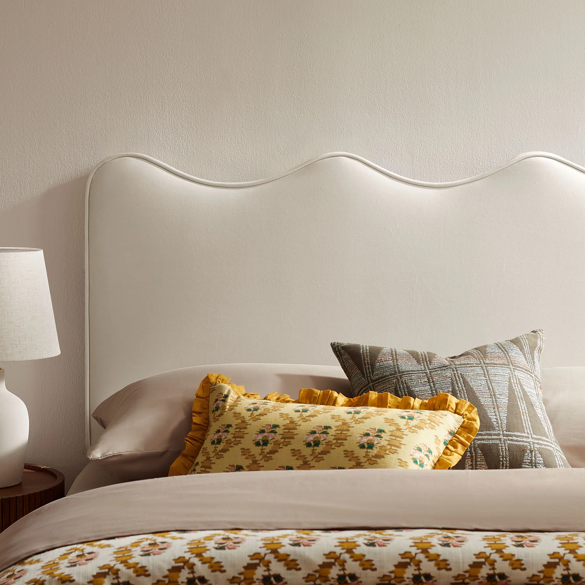 Athena Stain-Resistant Performance Velvet Full Size Headboard by Modway - Image 5