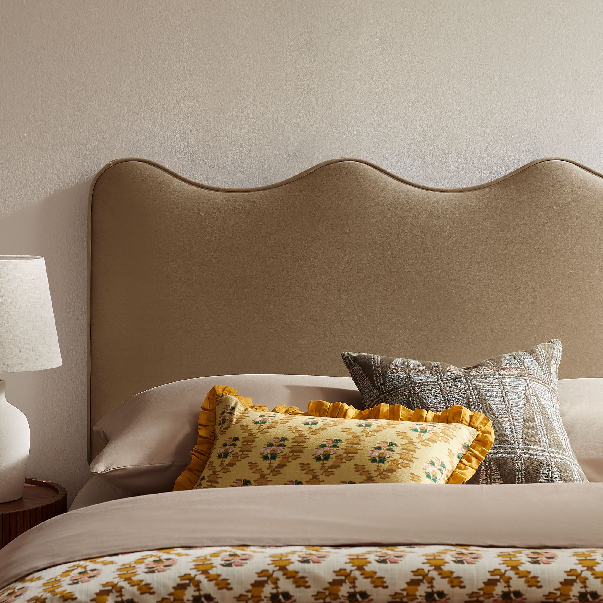 Athena Stain-Resistant Performance Velvet King Size Headboard by Modway - Image 61
