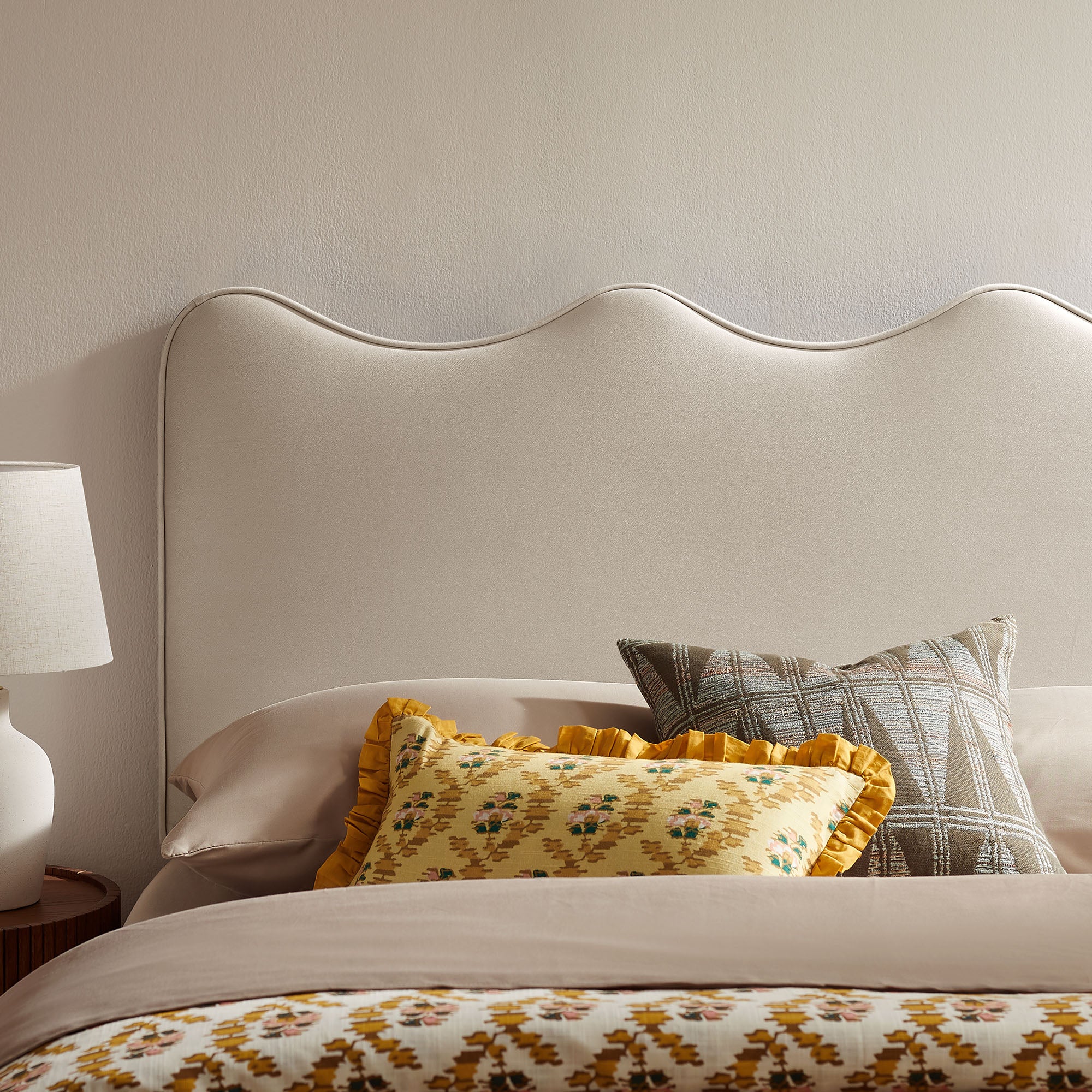 Athena Stain-Resistant Performance Velvet Queen Size Headboard by Modway - Image 13