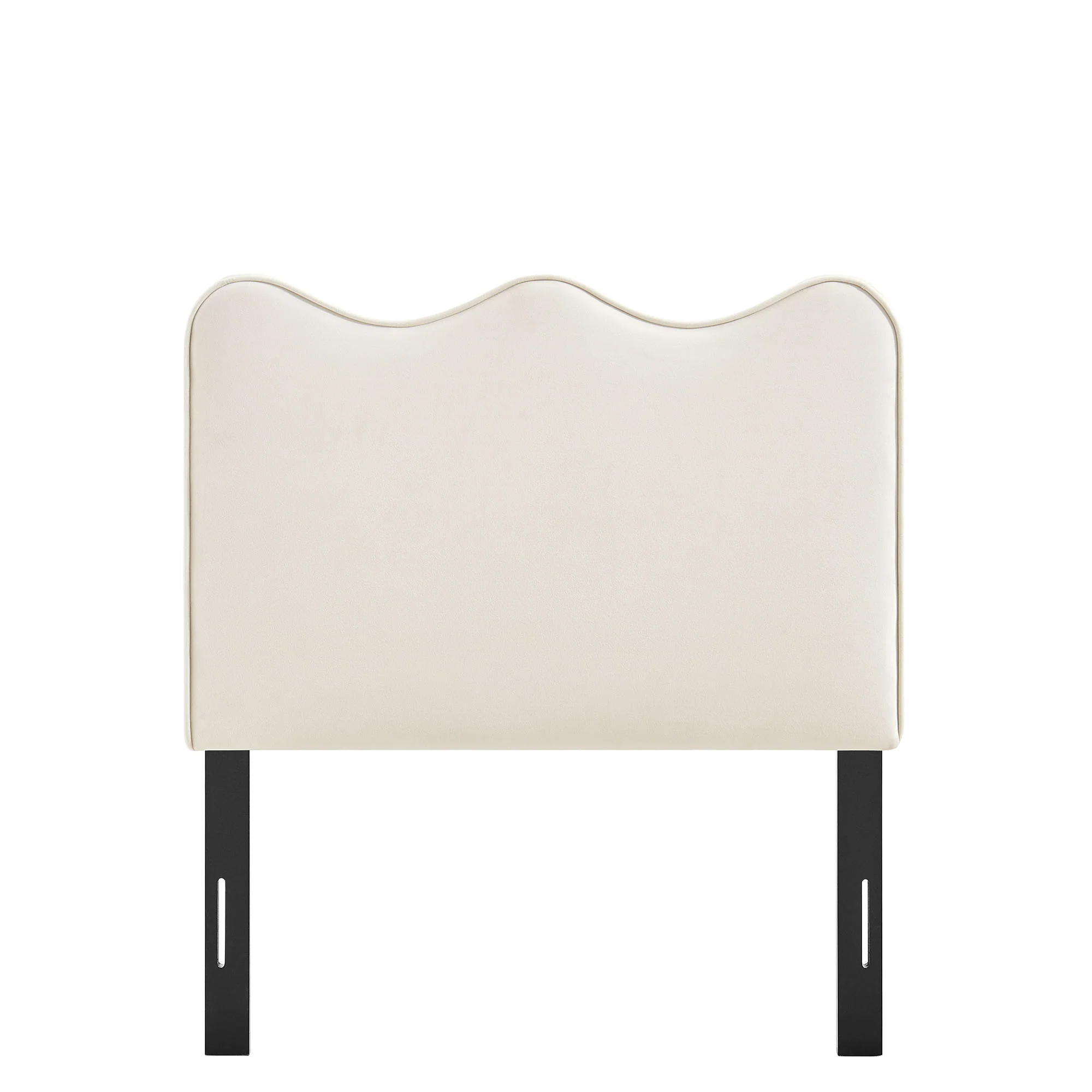 Athena Stain-Resistant Performance Velvet Twin Size Headboard by Modway - Image 3