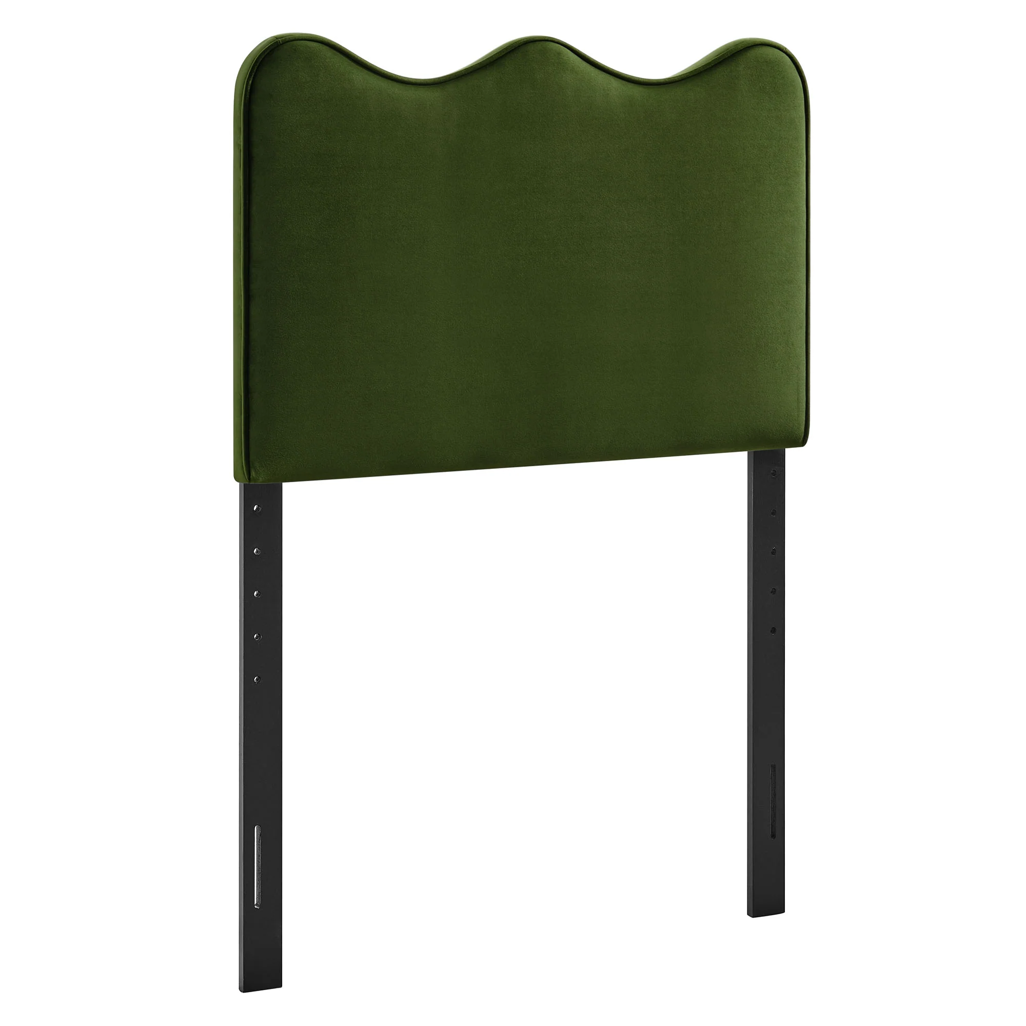 Athena Stain-Resistant Performance Velvet Twin Size Headboard by Modway - Image 33