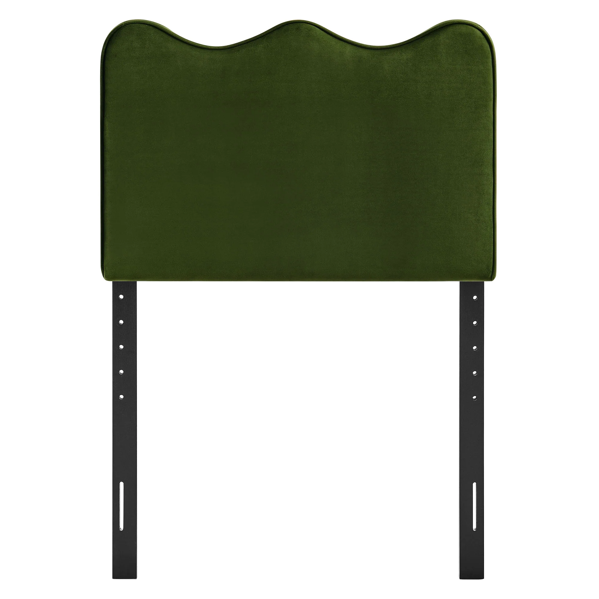 Athena Stain-Resistant Performance Velvet Twin Size Headboard by Modway - Image 34