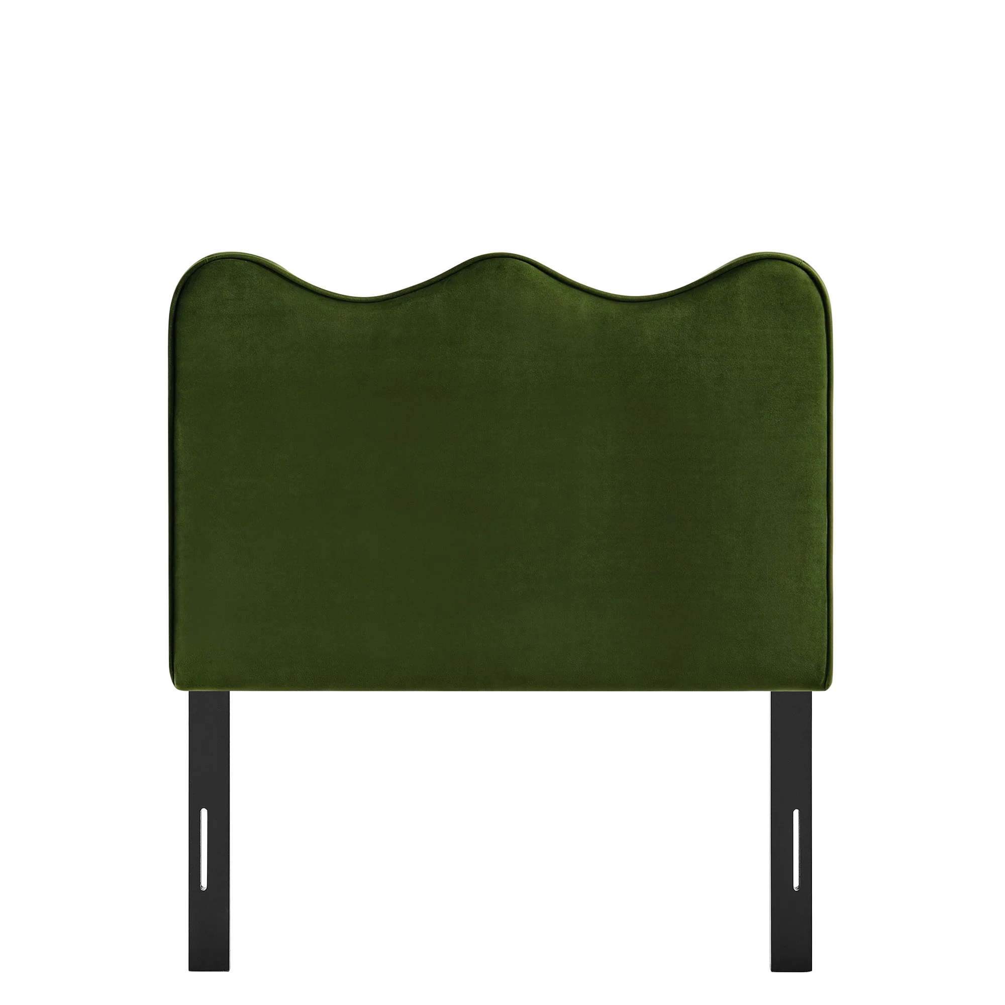 Athena Stain-Resistant Performance Velvet Twin Size Headboard by Modway - Image 35