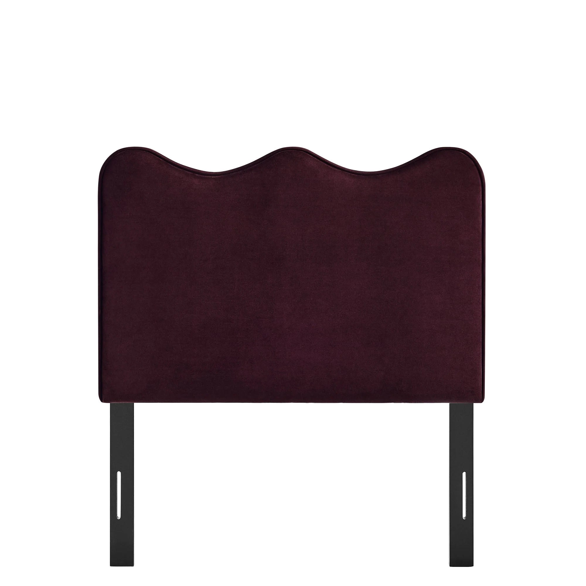 Athena Stain-Resistant Performance Velvet Twin Size Headboard by Modway - Image 43