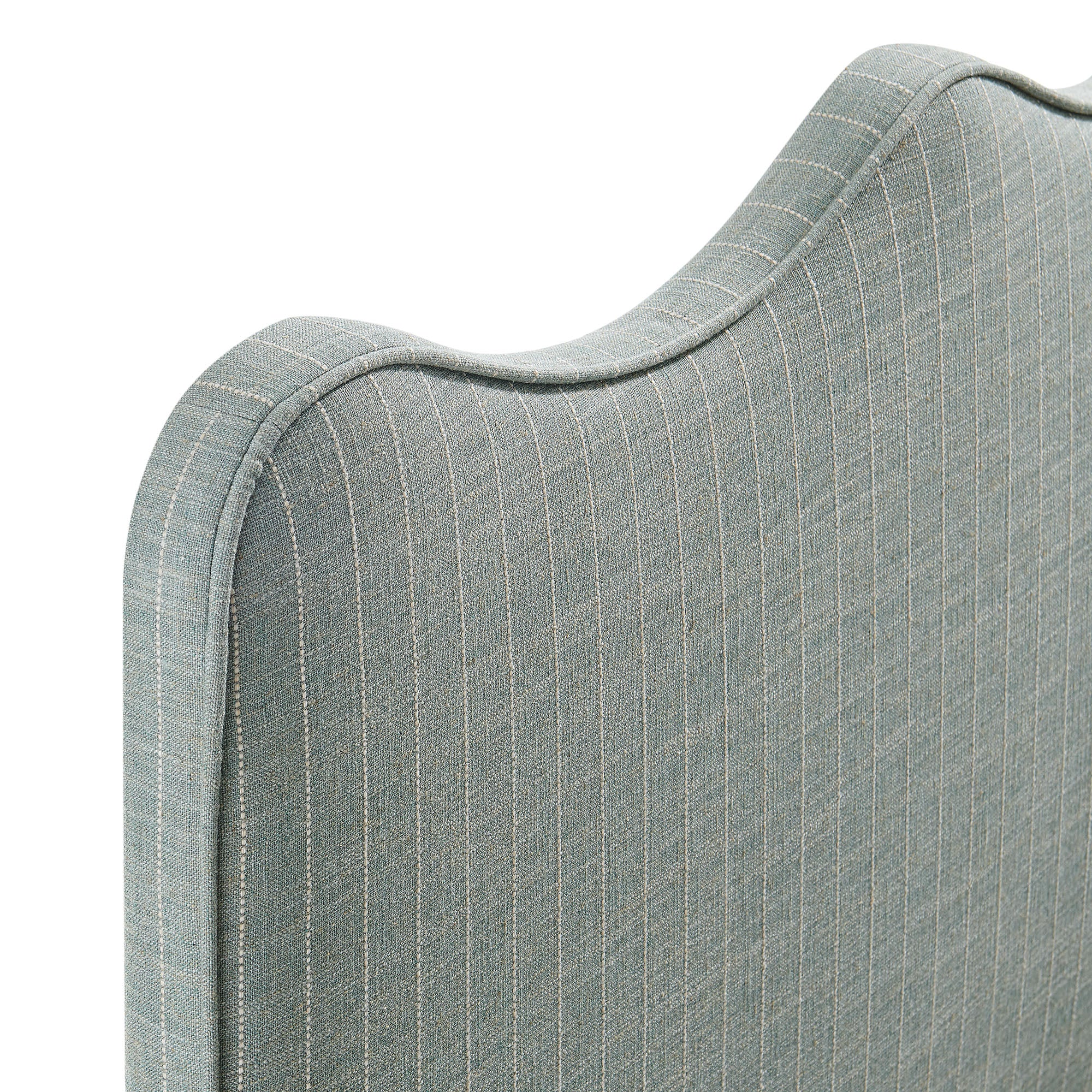 Athena Striped Fabric Upholstered King Size Headboard by Modway - Image 22