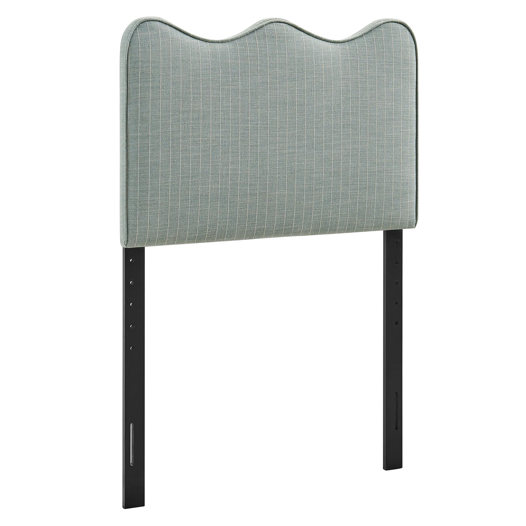 Athena Striped Fabric Upholstered Twin Size Headboard by Modway - Image 17