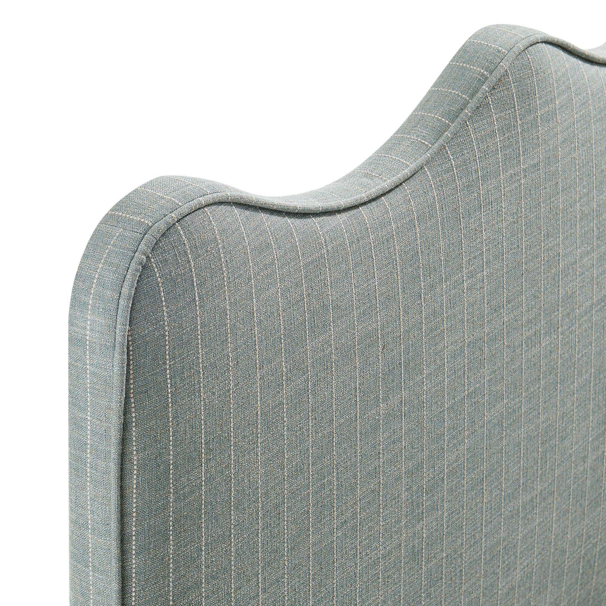 Athena Striped Fabric Upholstered Twin Size Headboard by Modway - Image 20