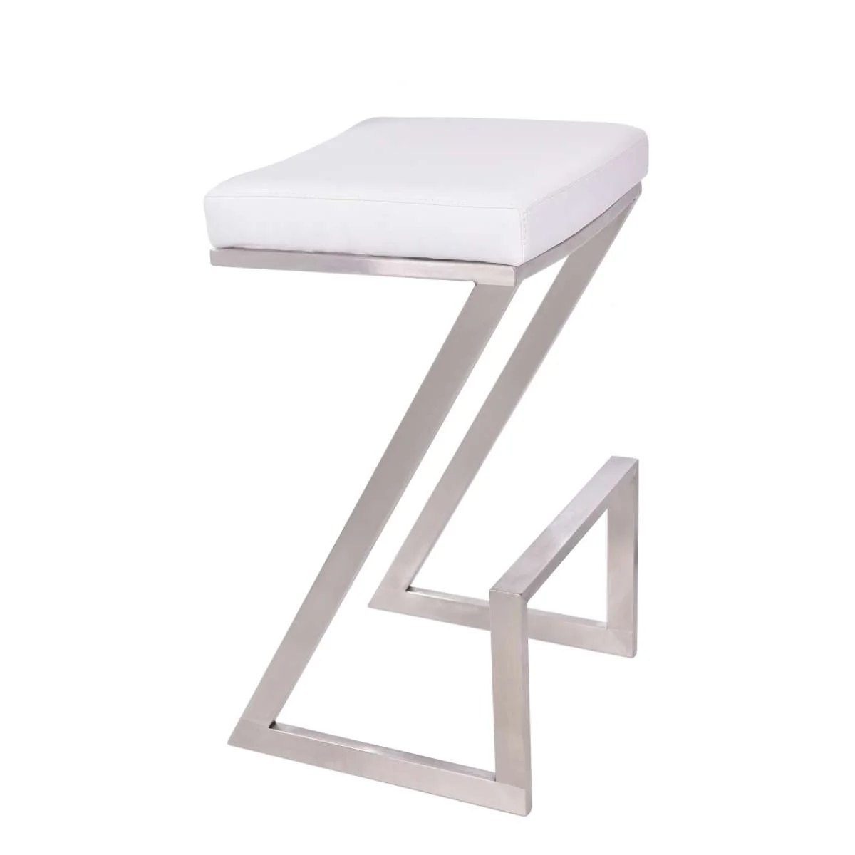 Atlantis 30" Bar Height Backless Black Bar Stool By Armen Living - Image 10