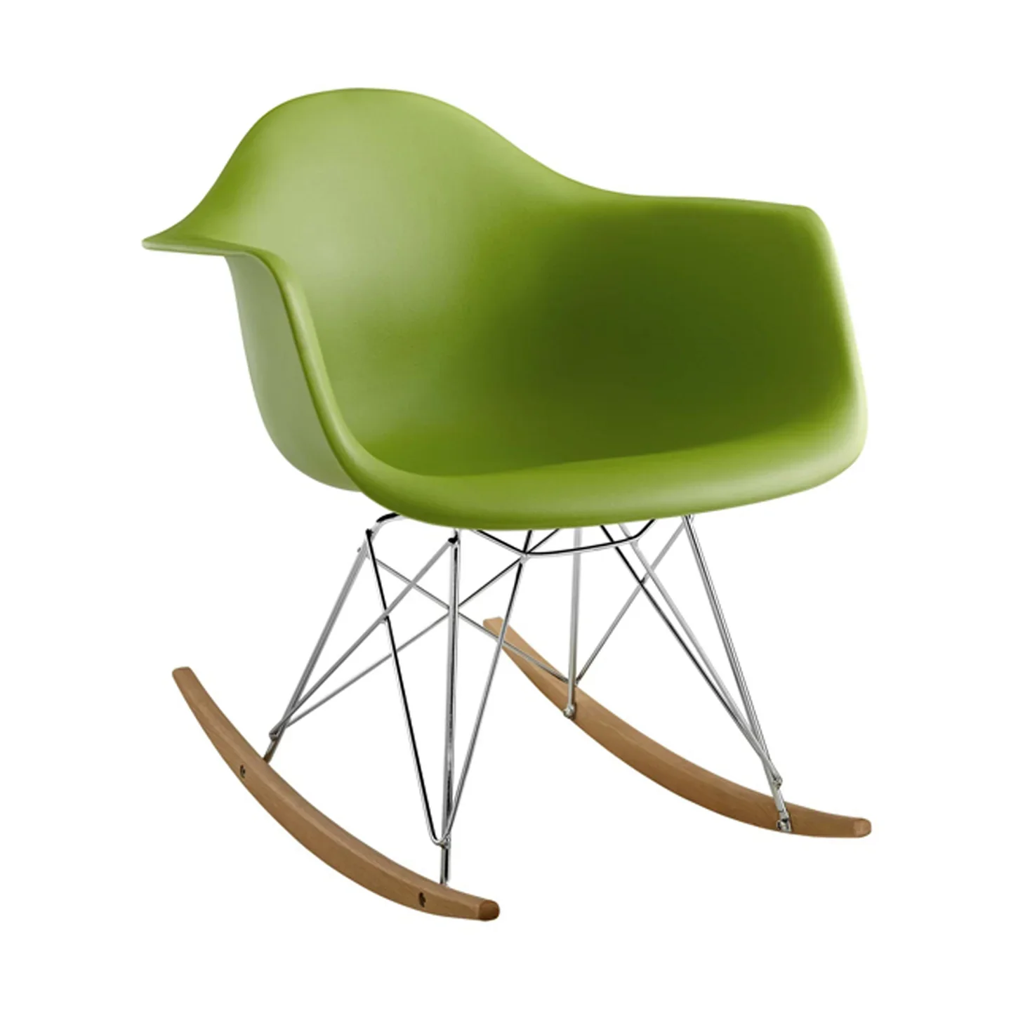 Atoll Rocker Chair, Blue By World Modern Design - Image 6