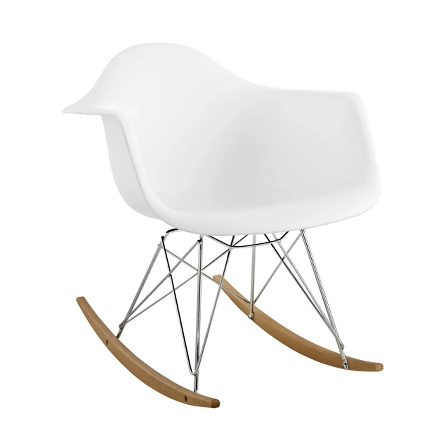 Atoll Rocker Chair, Red By World Modern Design - Image 8