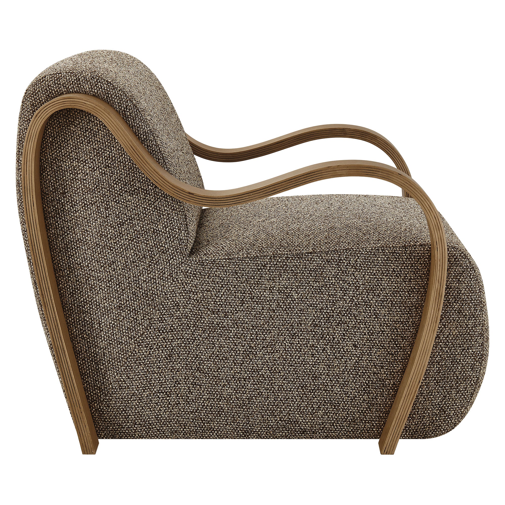 Atrium Lattice Boucle Accent Armchair by Modway - Image 11