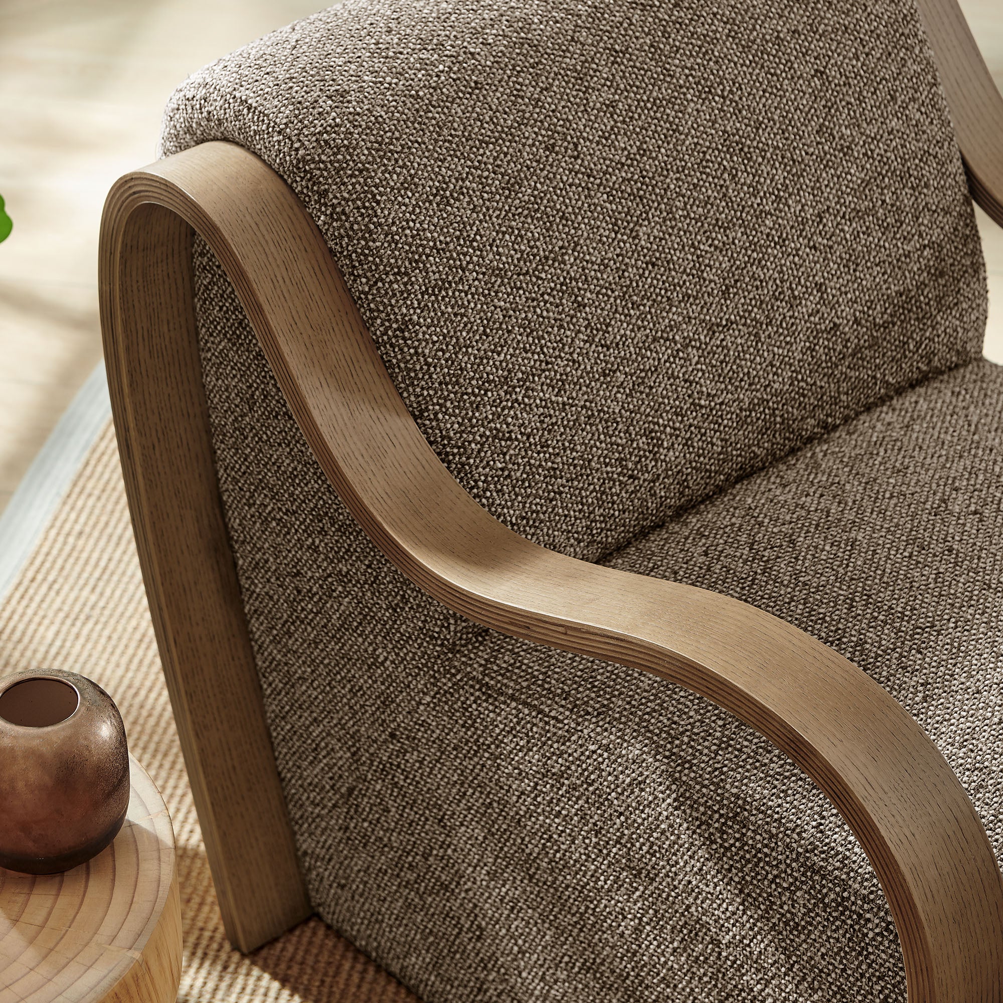 Atrium Lattice Boucle Accent Armchair by Modway - Image 15