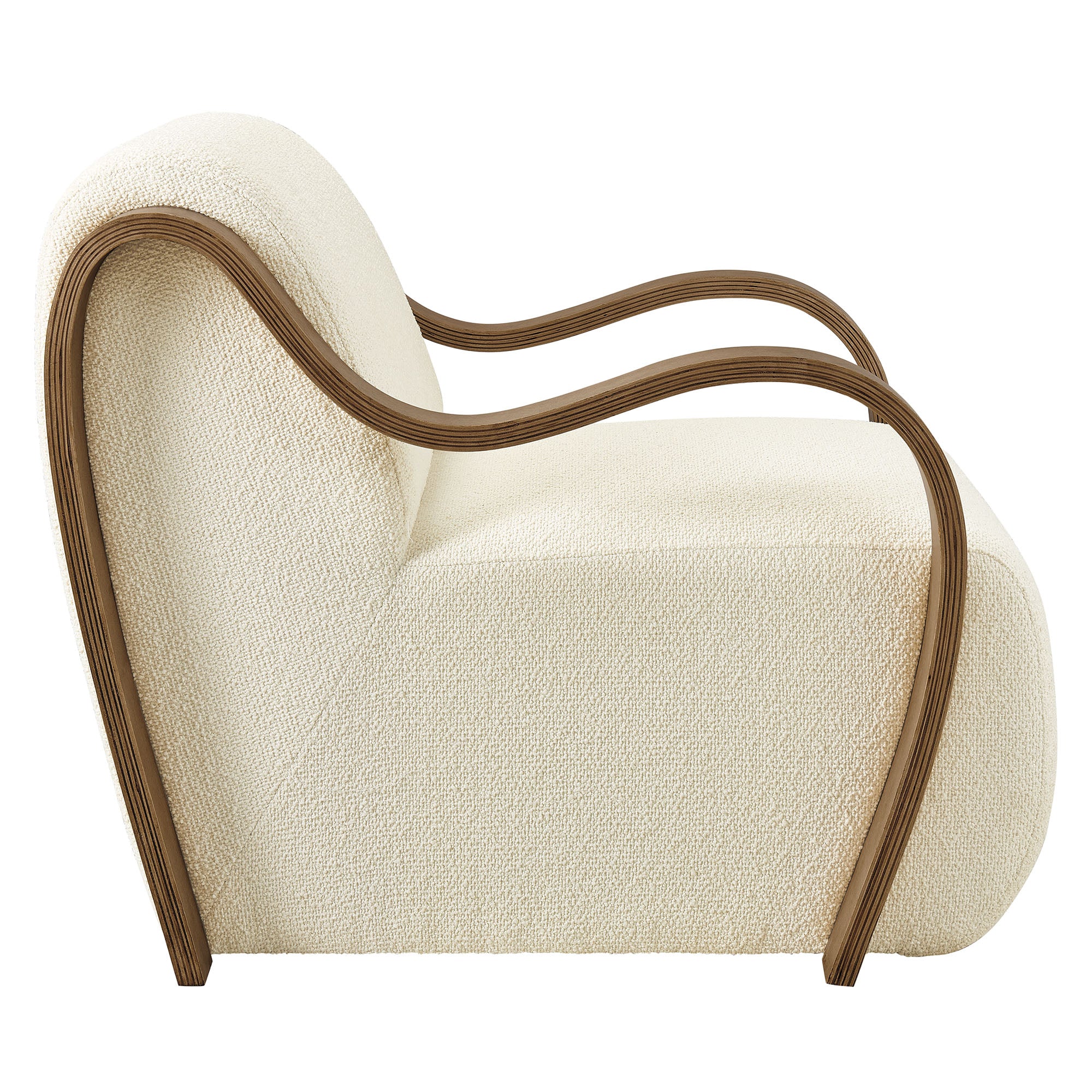 Atrium Lattice Boucle Accent Armchair by Modway - Image 2