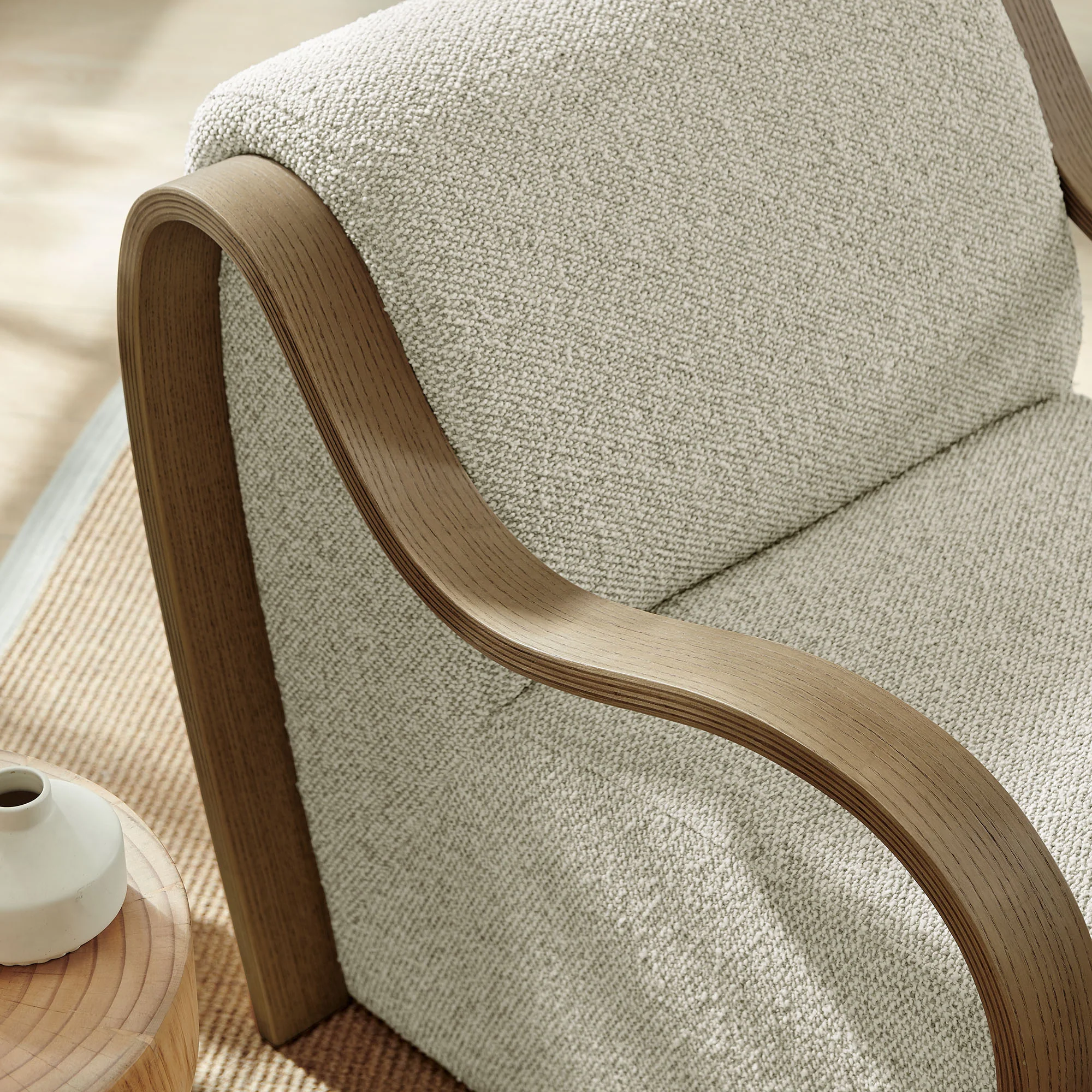 Atrium Lattice Boucle Accent Armchair by Modway - Image 24