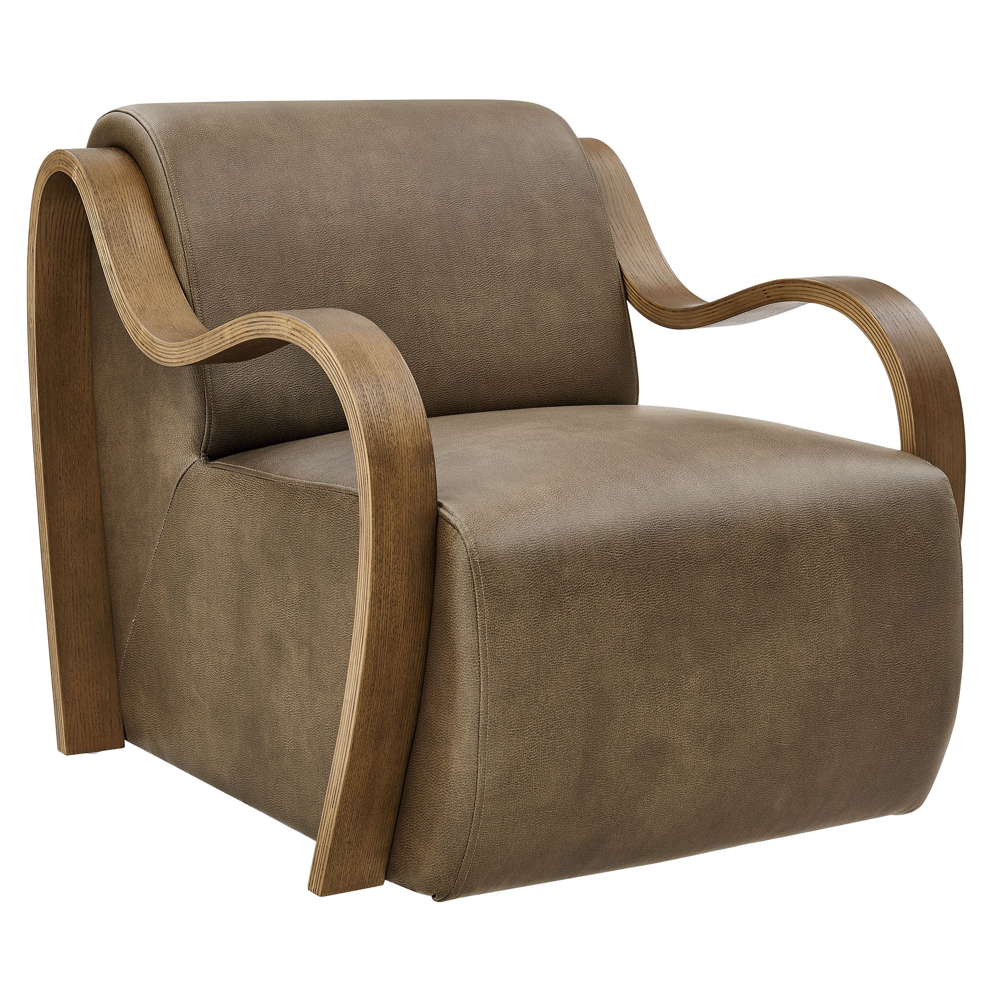 Atrium Vegan Leather Accent Armchair by Modway - Image 10