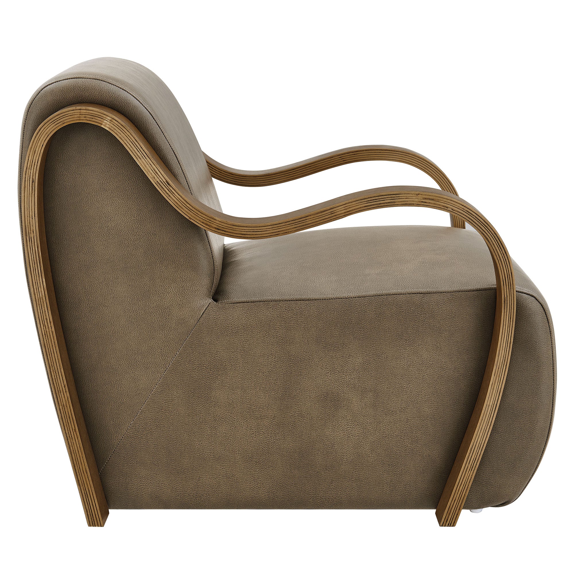 Atrium Vegan Leather Accent Armchair by Modway - Image 11