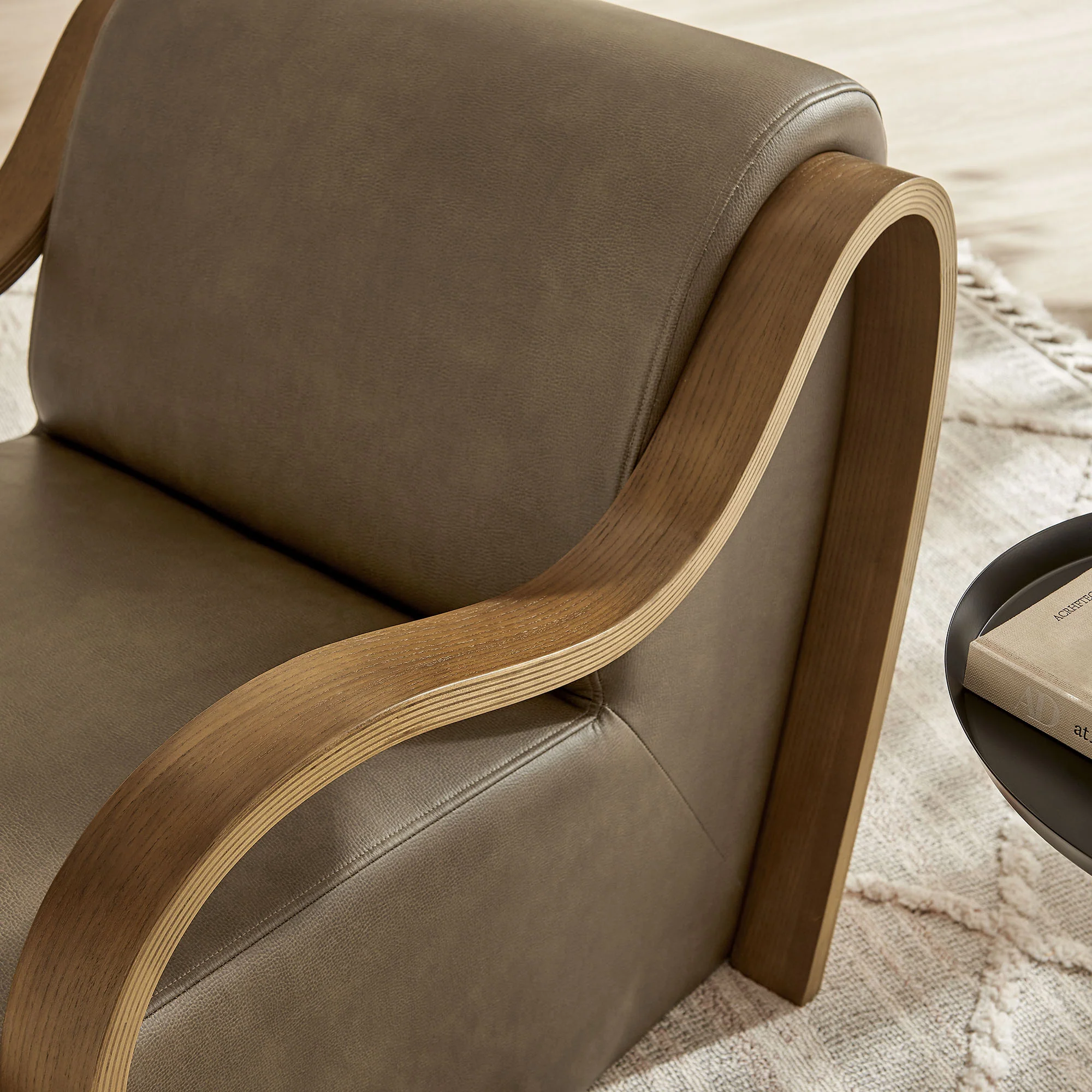 Atrium Vegan Leather Accent Armchair by Modway - Image 15