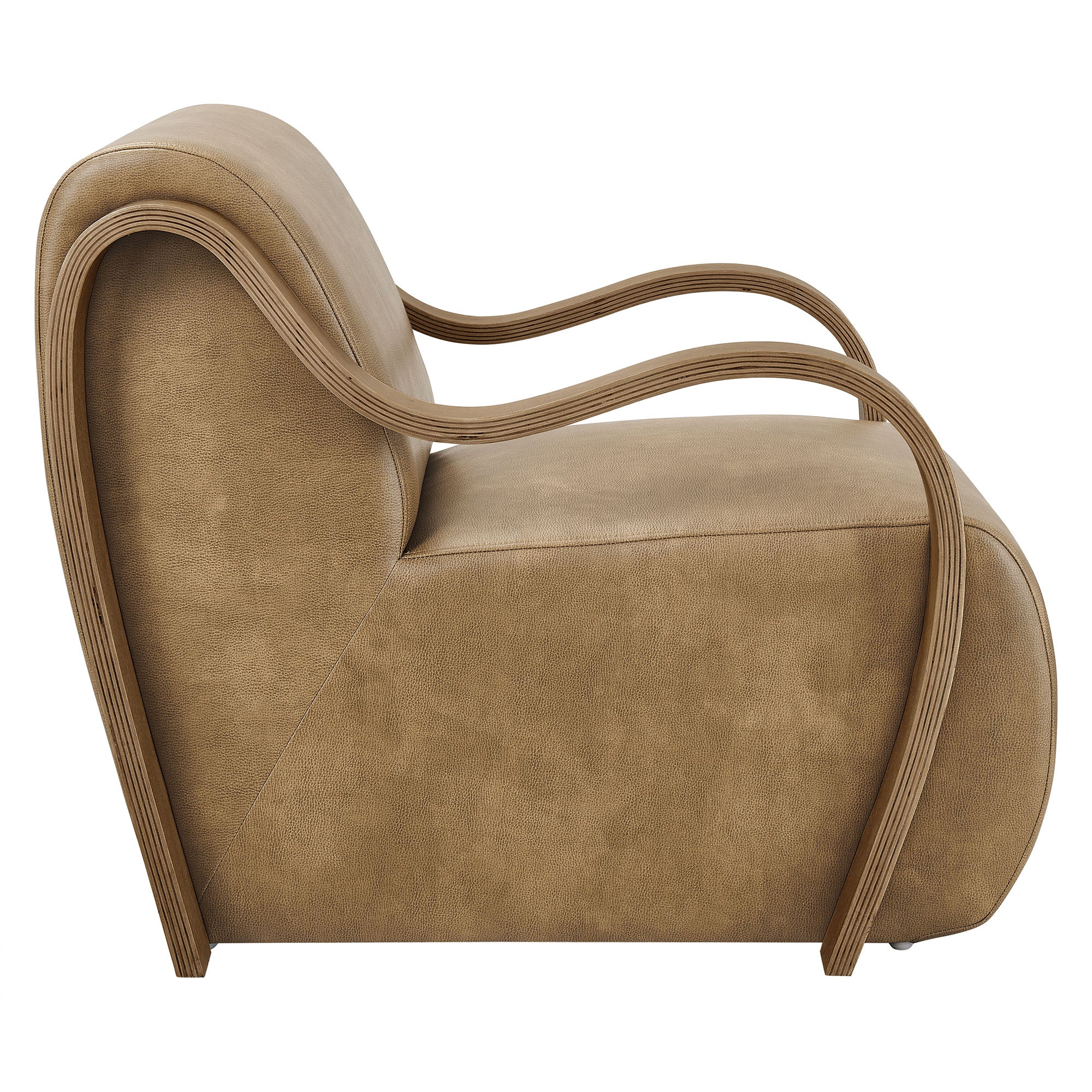 Atrium Vegan Leather Accent Armchair by Modway - Image 20