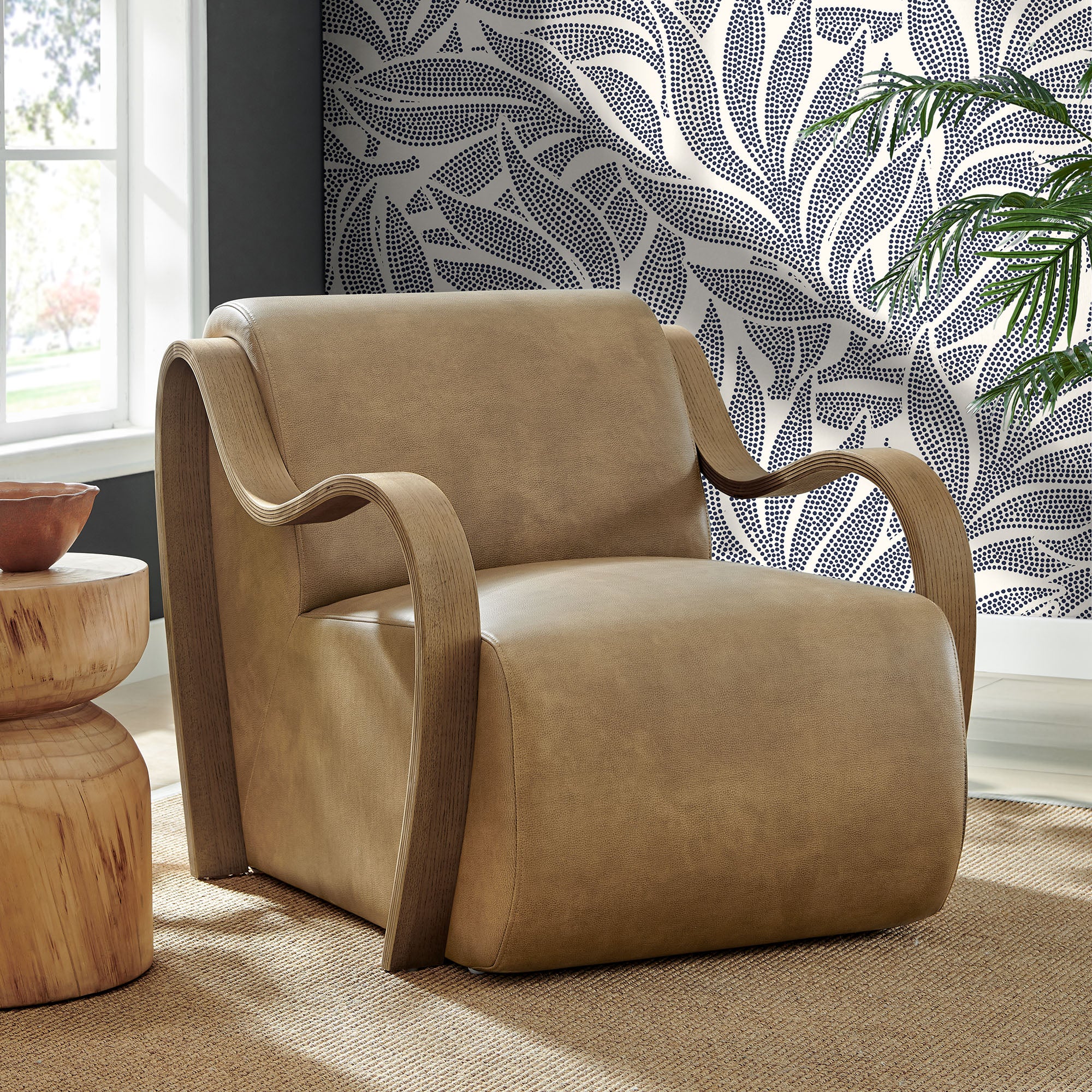 Atrium Vegan Leather Accent Armchair by Modway - Image 25