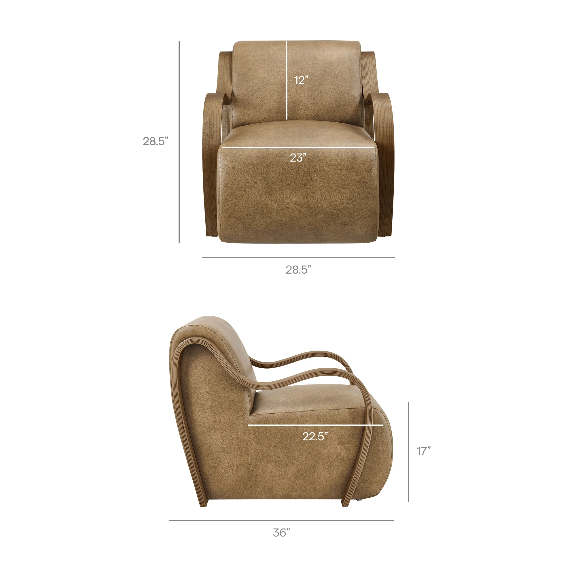 Atrium Vegan Leather Accent Armchair by Modway - Image 27