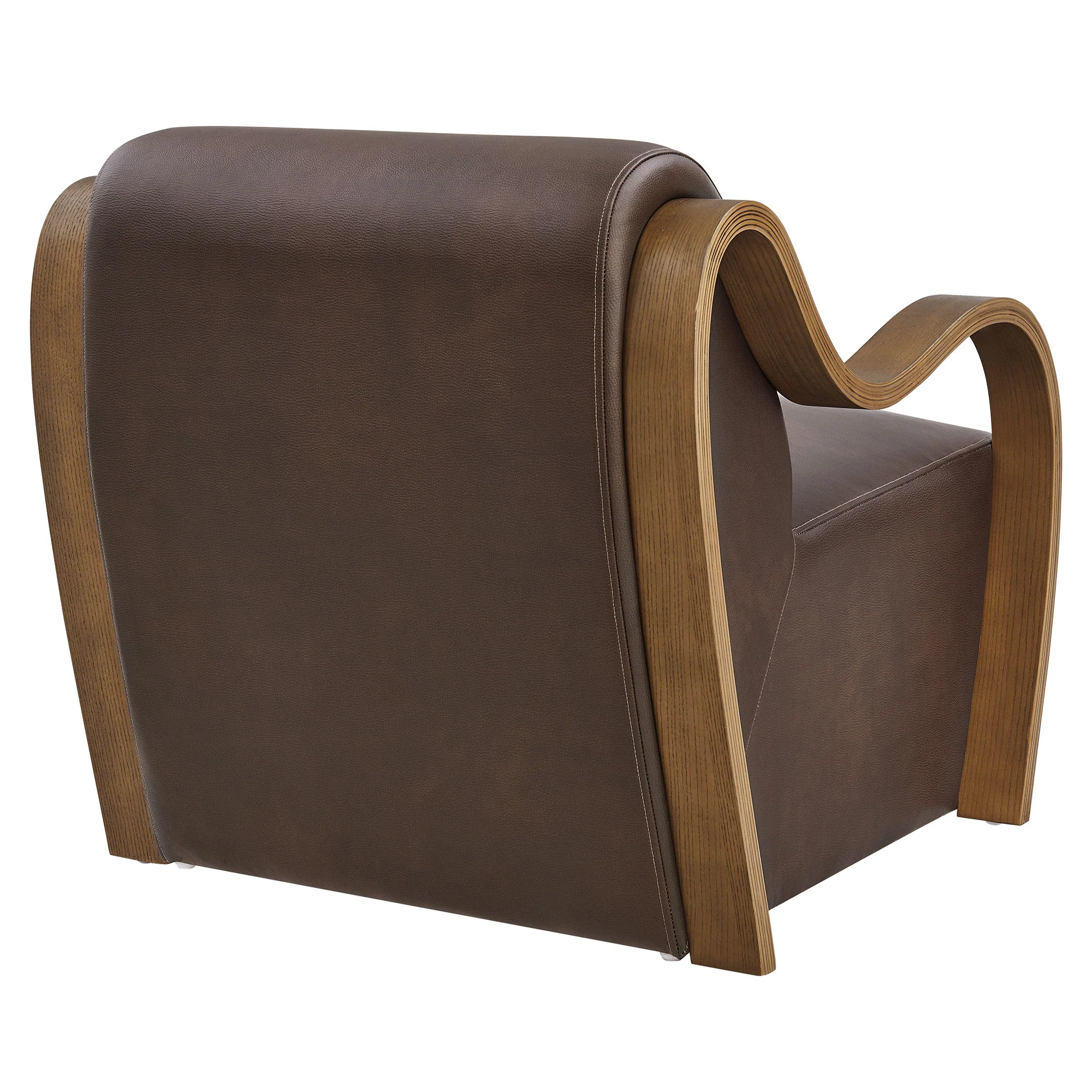 Atrium Vegan Leather Accent Armchair by Modway - Image 3