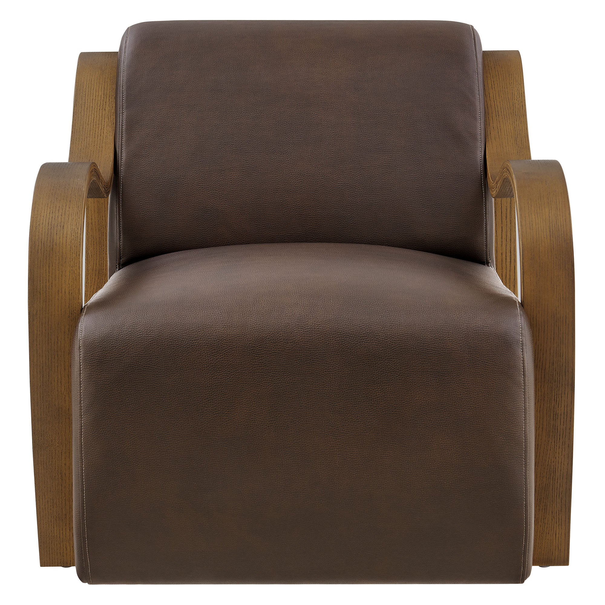 Atrium Vegan Leather Accent Armchair by Modway - Image 4