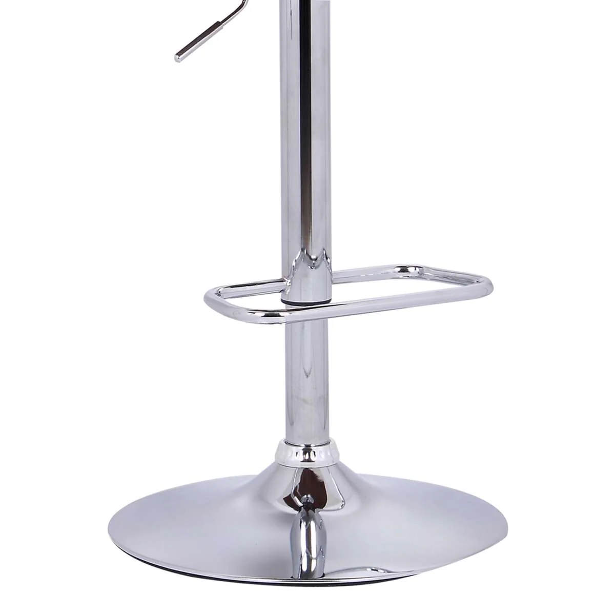 Aubrey Adjustable Height Swivel Bar Stool with Walnut Wood By Armen Living - Image 18