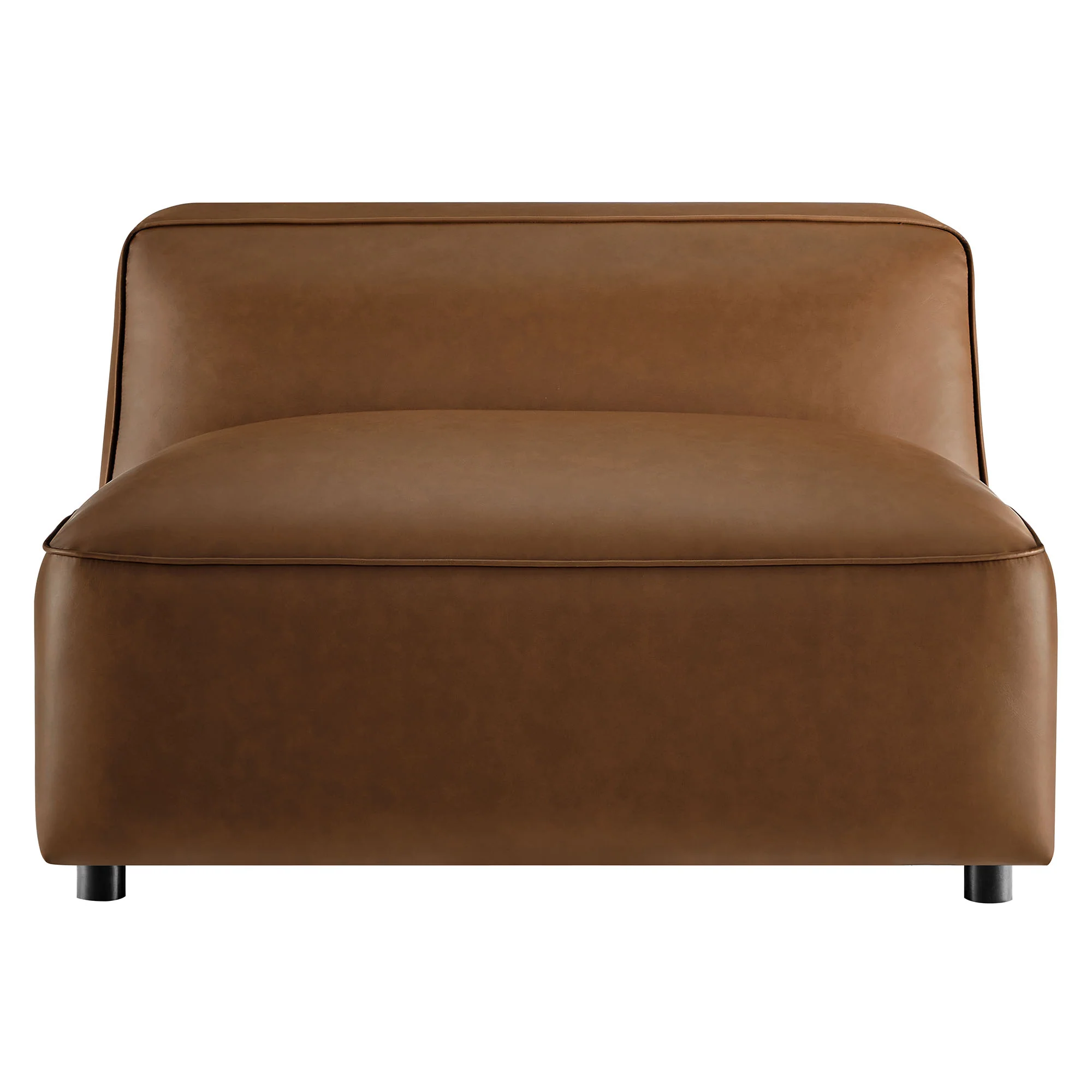 Auren Upholstered Vegan Leather Modular Armless Chair by Modway - Image 14