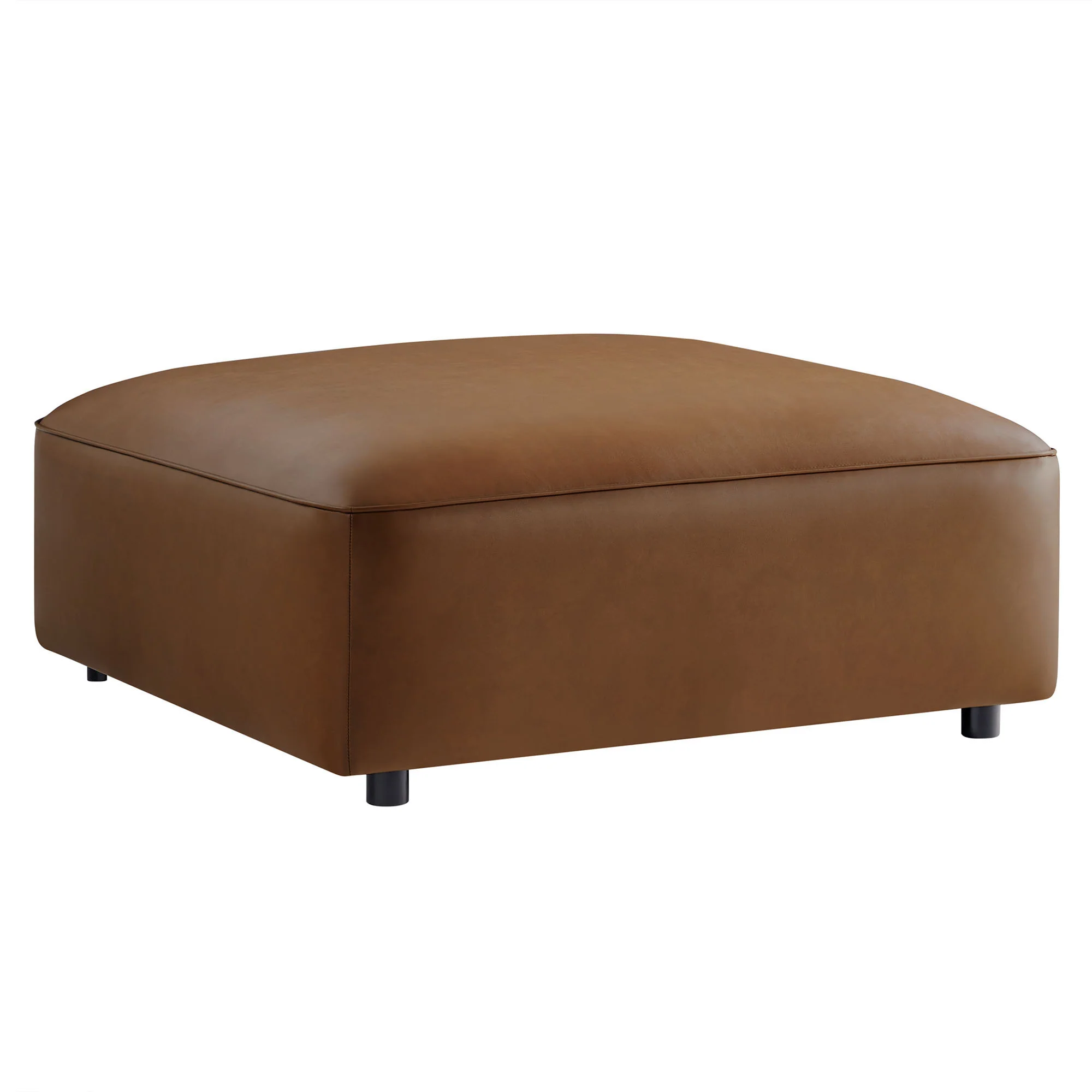 Auren Upholstered Vegan Leather Ottoman by Modway - Image 10