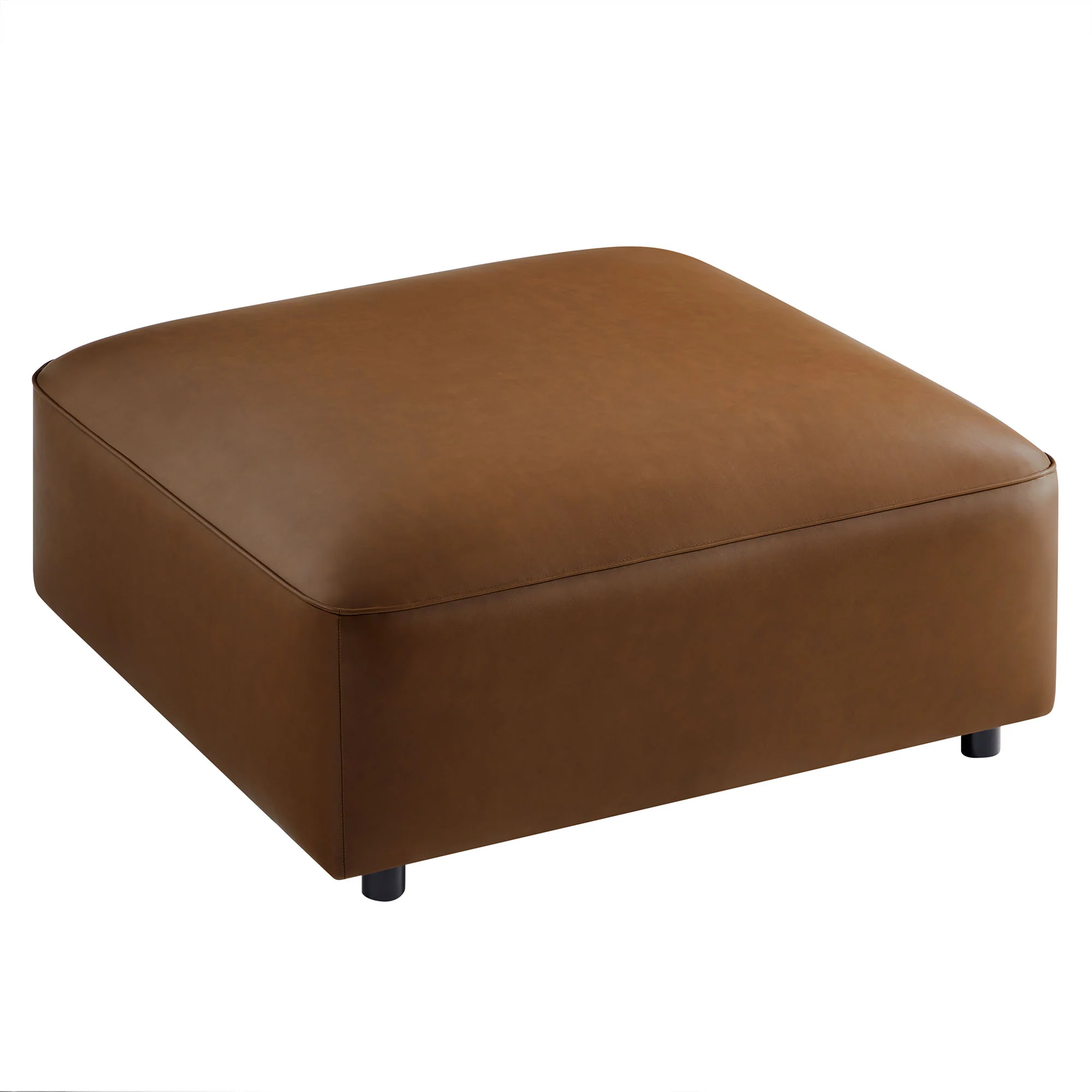 Auren Upholstered Vegan Leather Ottoman by Modway - Image 12
