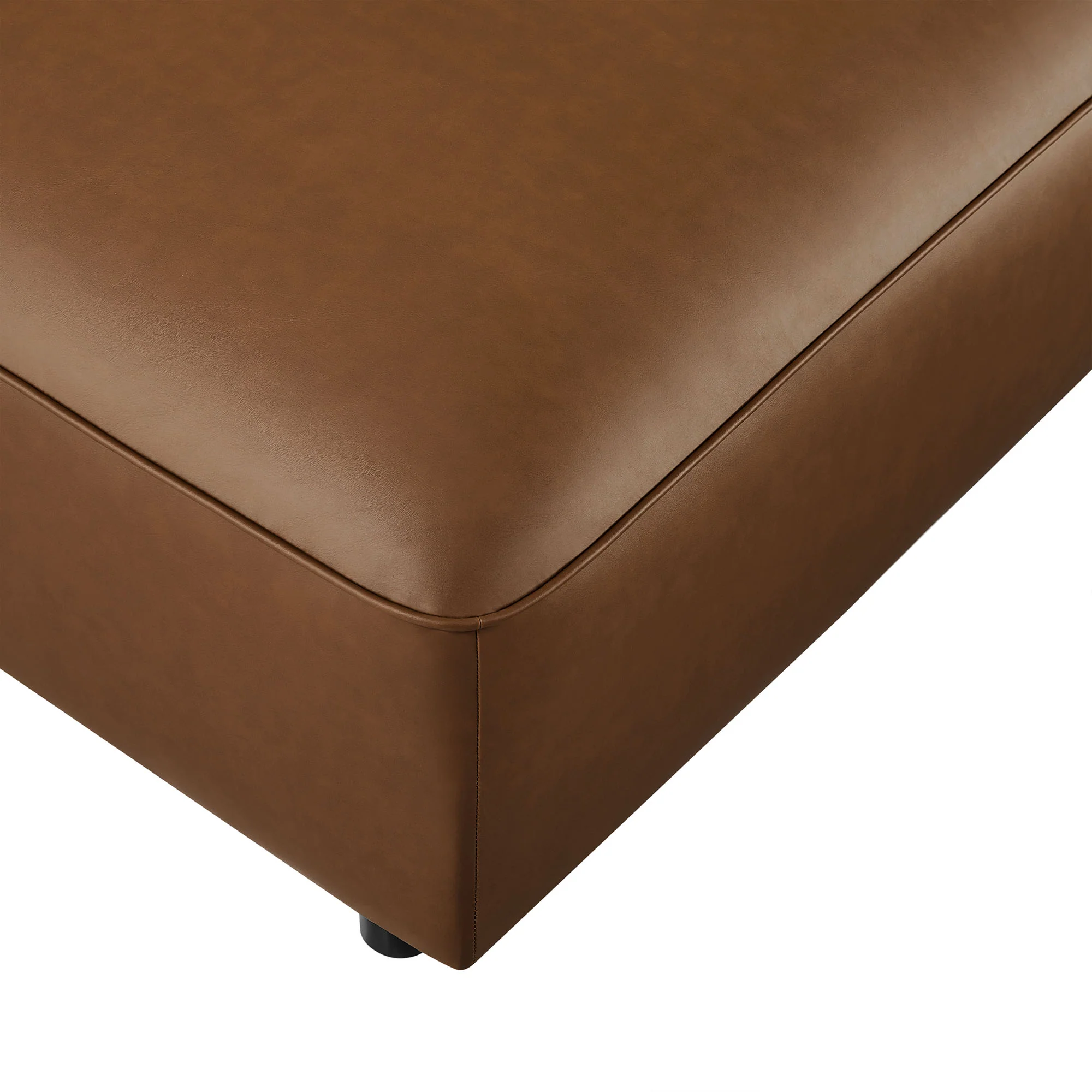 Auren Upholstered Vegan Leather Ottoman by Modway - Image 13
