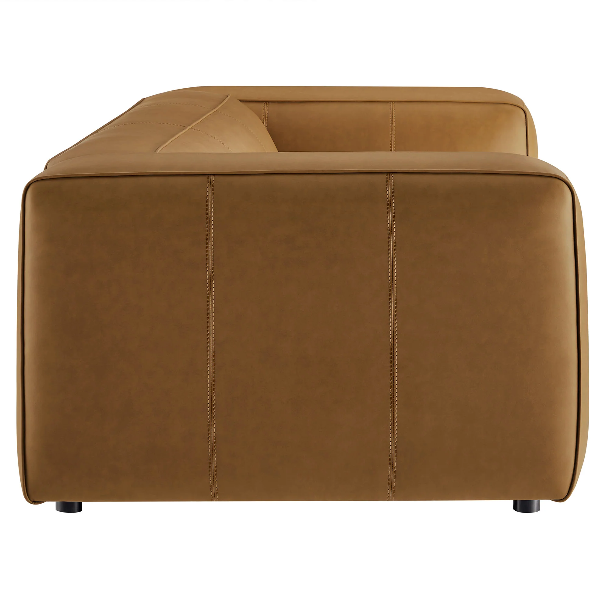 Auren Upholstered Vegan Leather Sofa by Modway - Image 3