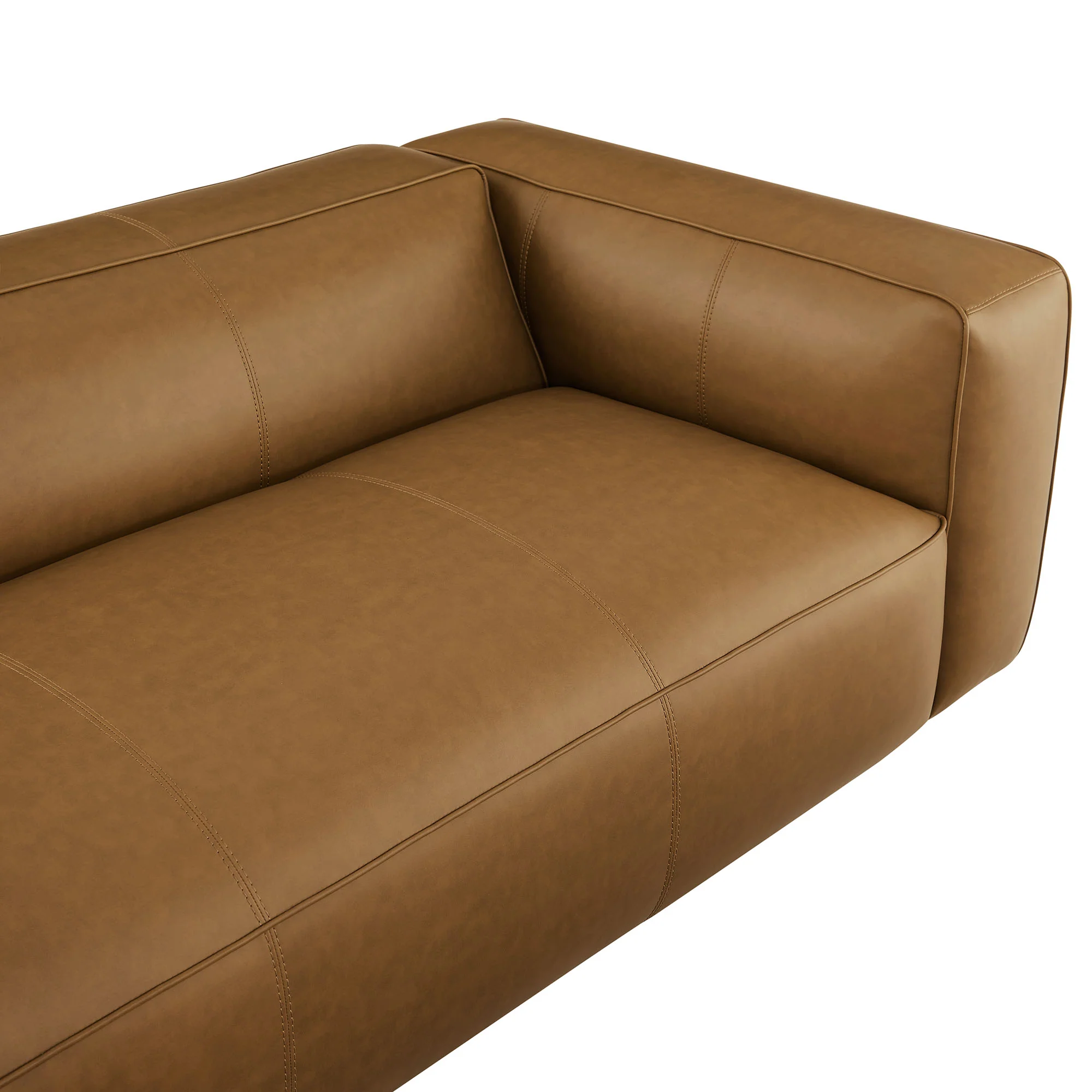 Auren Upholstered Vegan Leather Sofa by Modway - Image 6