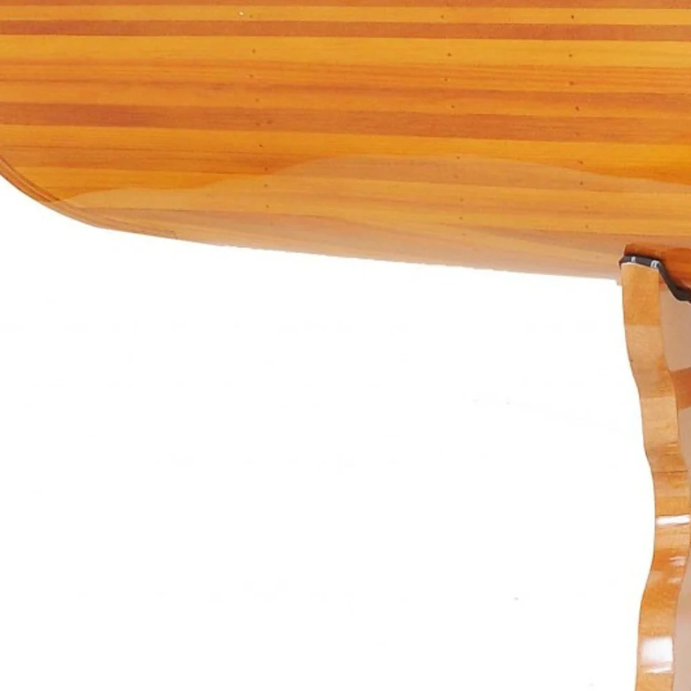 Authentic Real Wood Canoe Coffe Table By Homeroots - Image 6