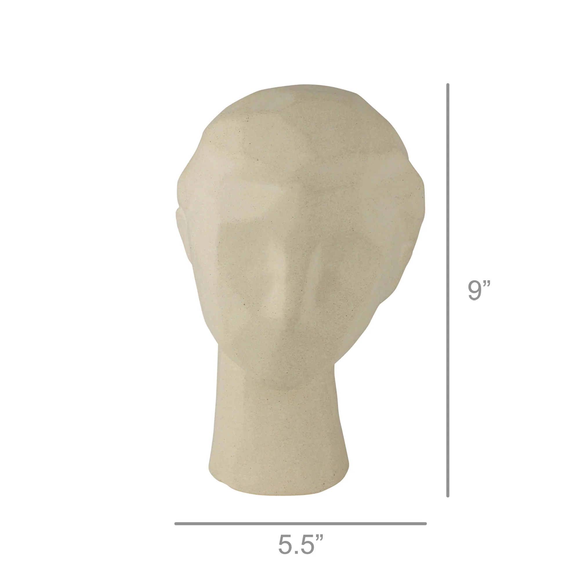 Ava Geometric Bust, Ceramic Set Of 3 By HomArt - Image 7