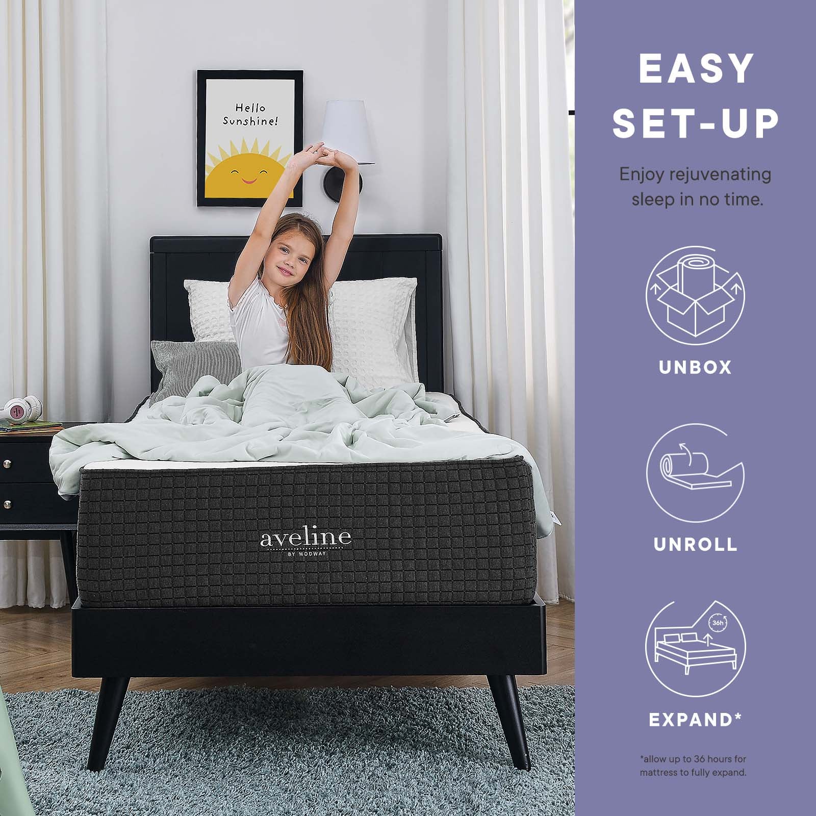 Aveline 8" Twin XL Mattress By Modway - MOD-7107 - Image 13