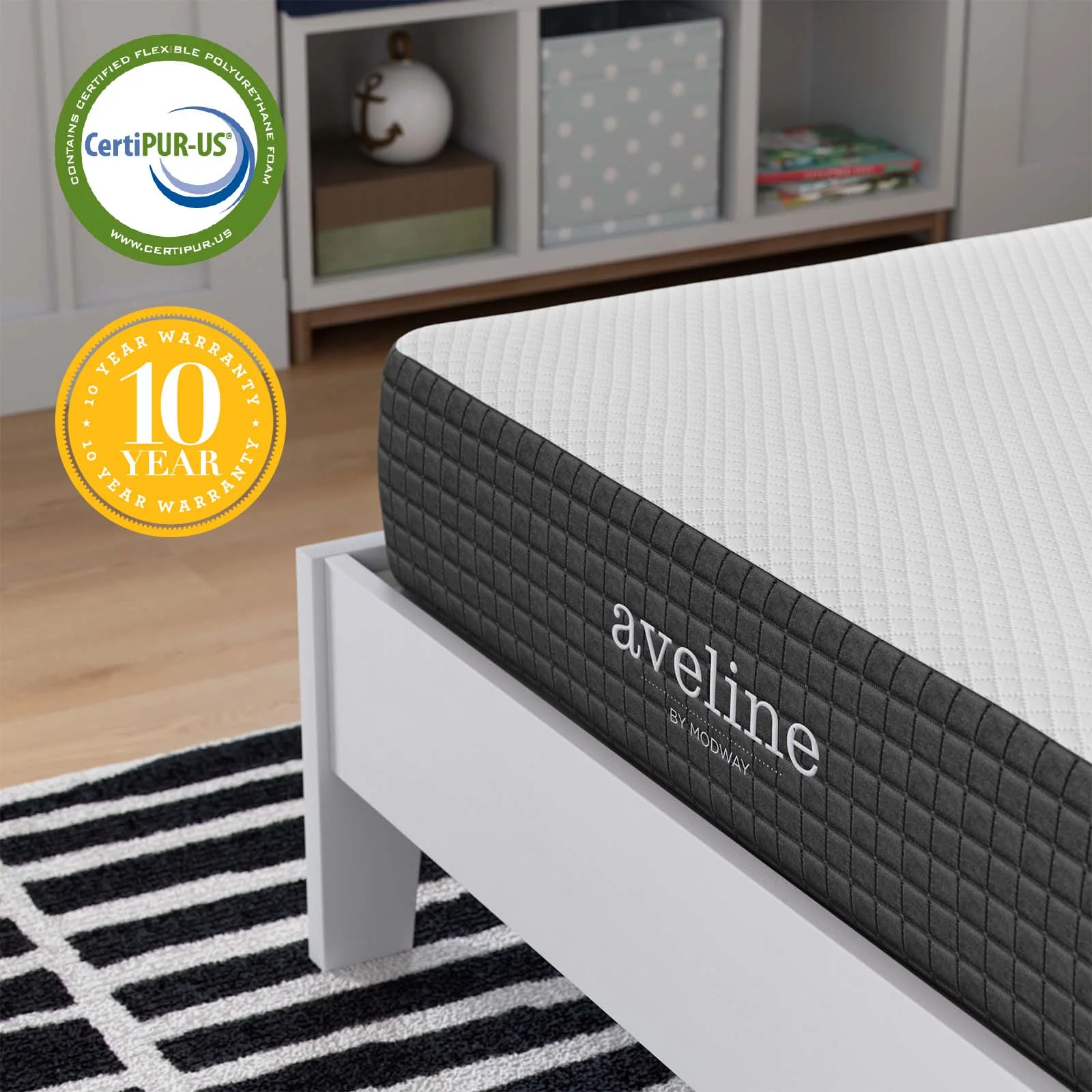 Aveline 8" Twin XL Mattress By Modway - MOD-7107 - Image 14