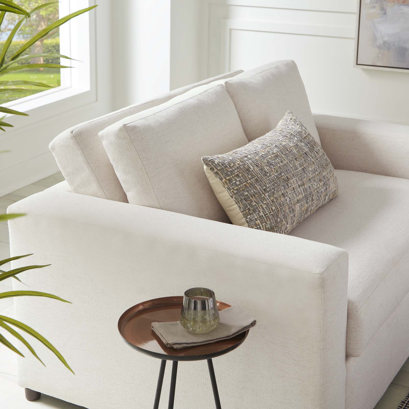 Avendale Linen Blend Loveseat By Modway - EEI-6190 - Image 14