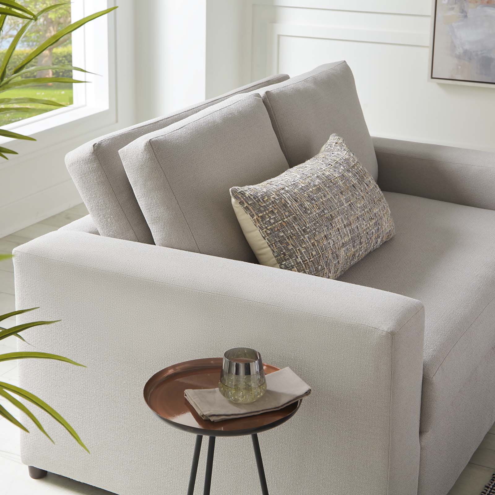 Avendale Linen Blend Loveseat By Modway - EEI-6190 - Image 6