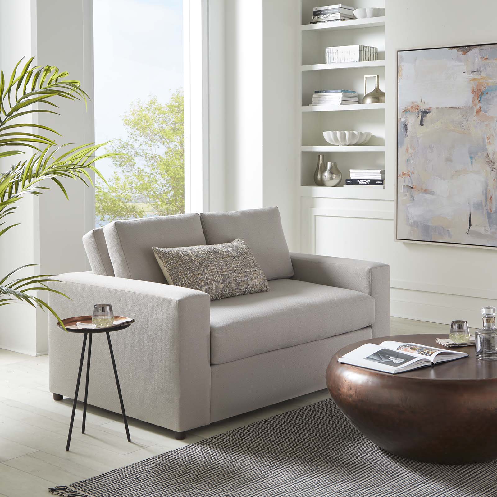 Avendale Linen Blend Loveseat By Modway - EEI-6190 - Image 8