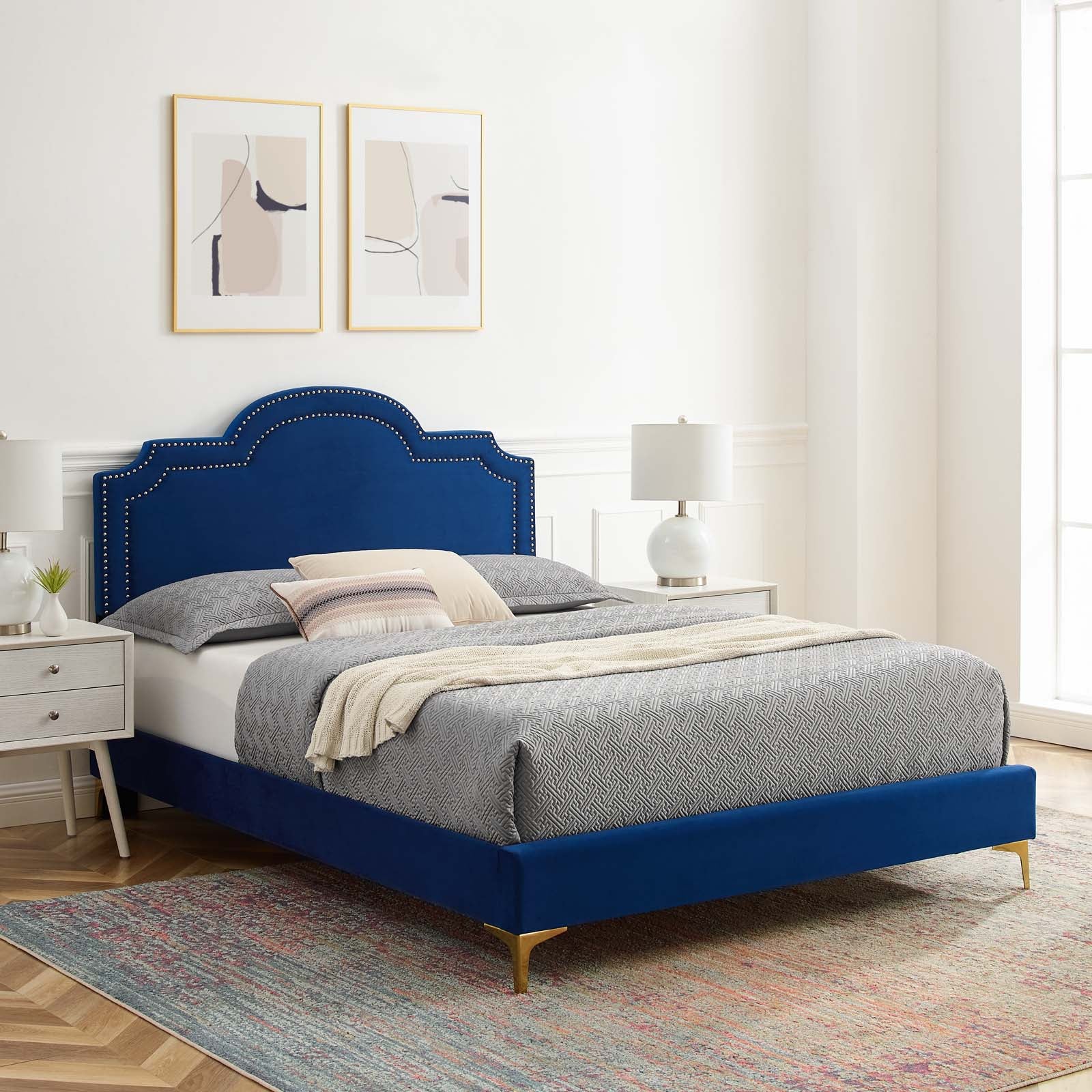 Aviana Performance Velvet Full Bed By Modway - MOD-6804 - Image 26