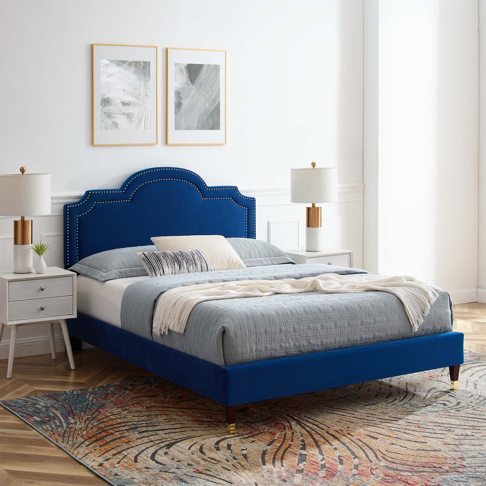 Aviana Performance Velvet King Bed By Modway - MOD-6839 - Image 26