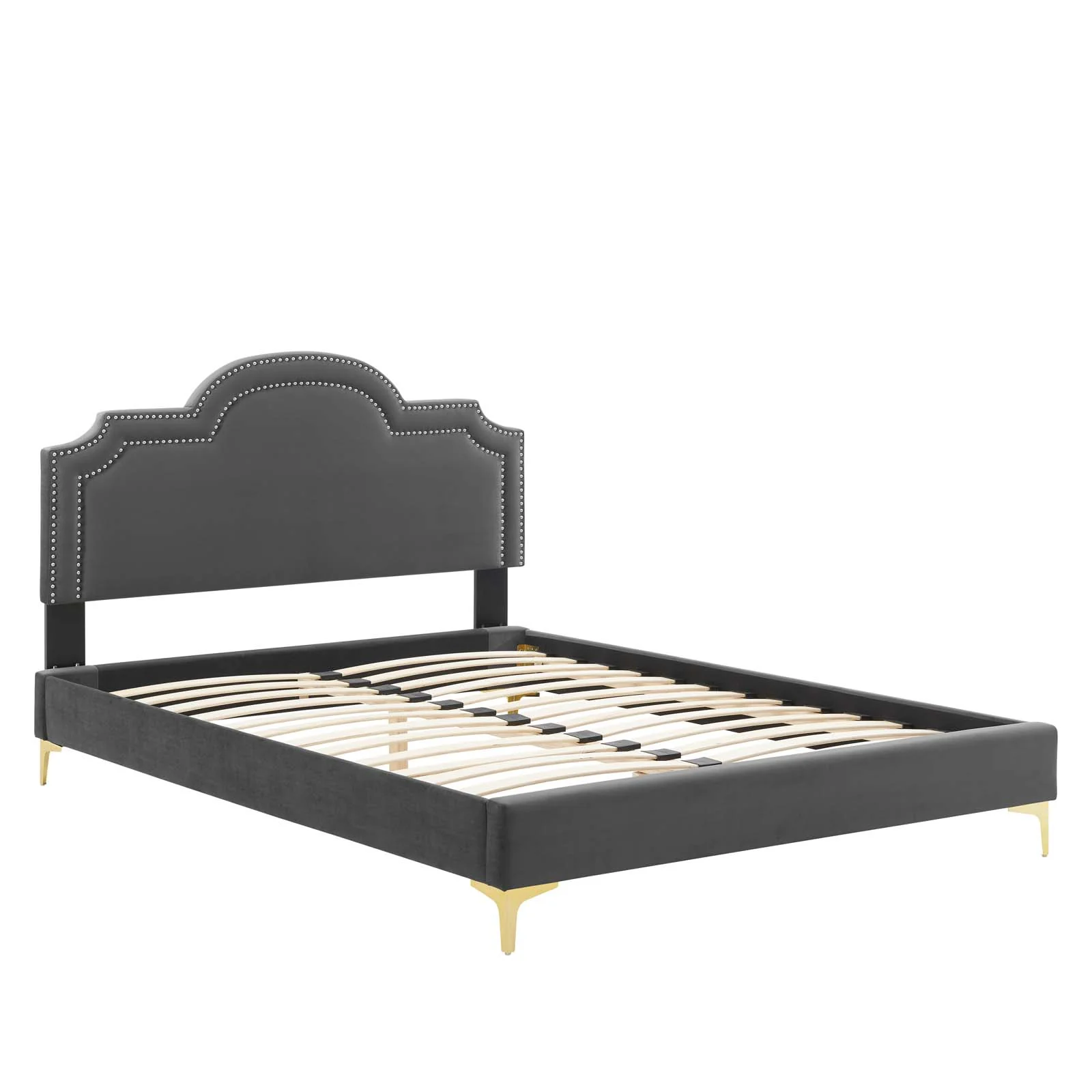 Aviana Performance Velvet Queen Bed By Modway - MOD-6819 - Image 5