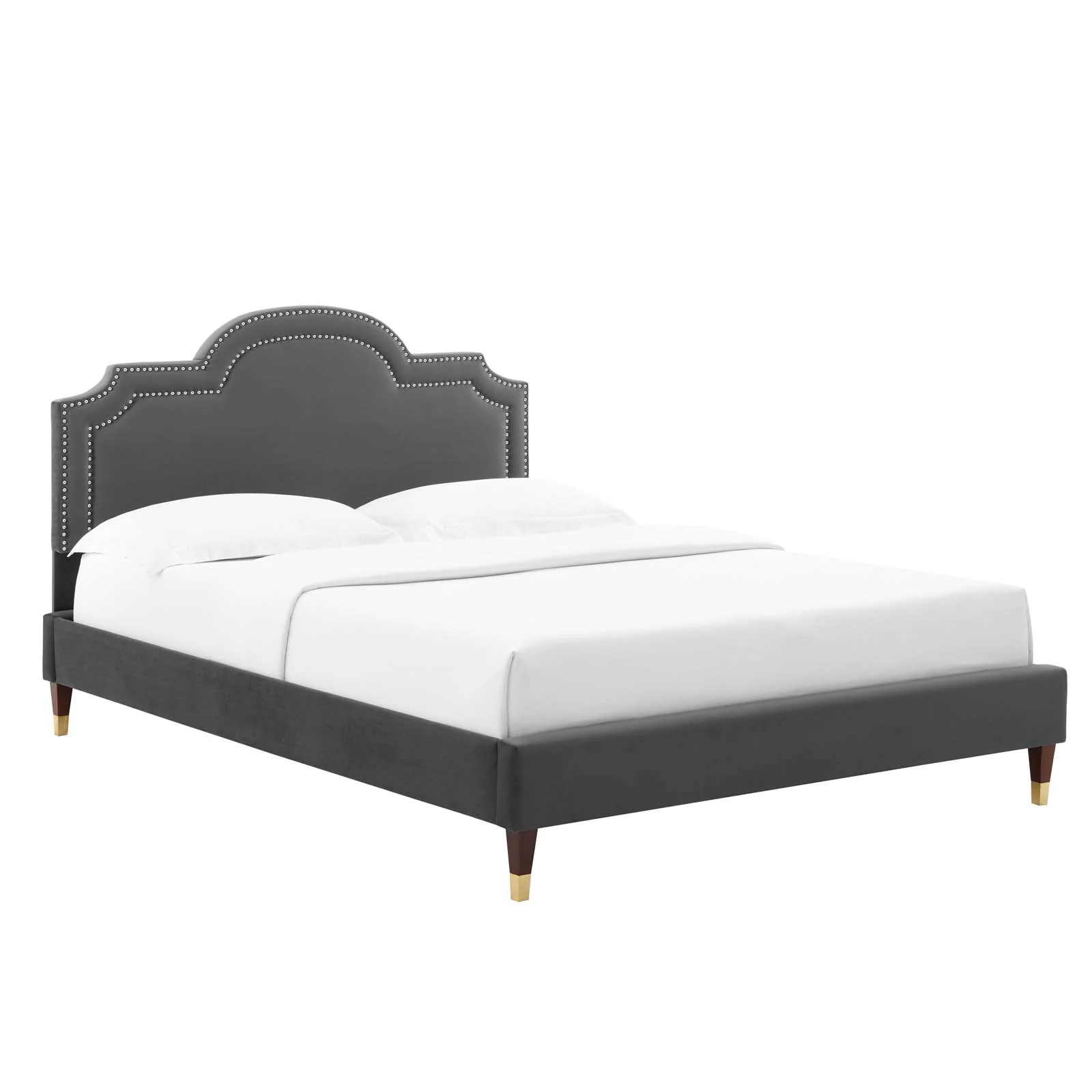 Aviana Performance Velvet Queen Bed By Modway - MOD-6824 - Image 2