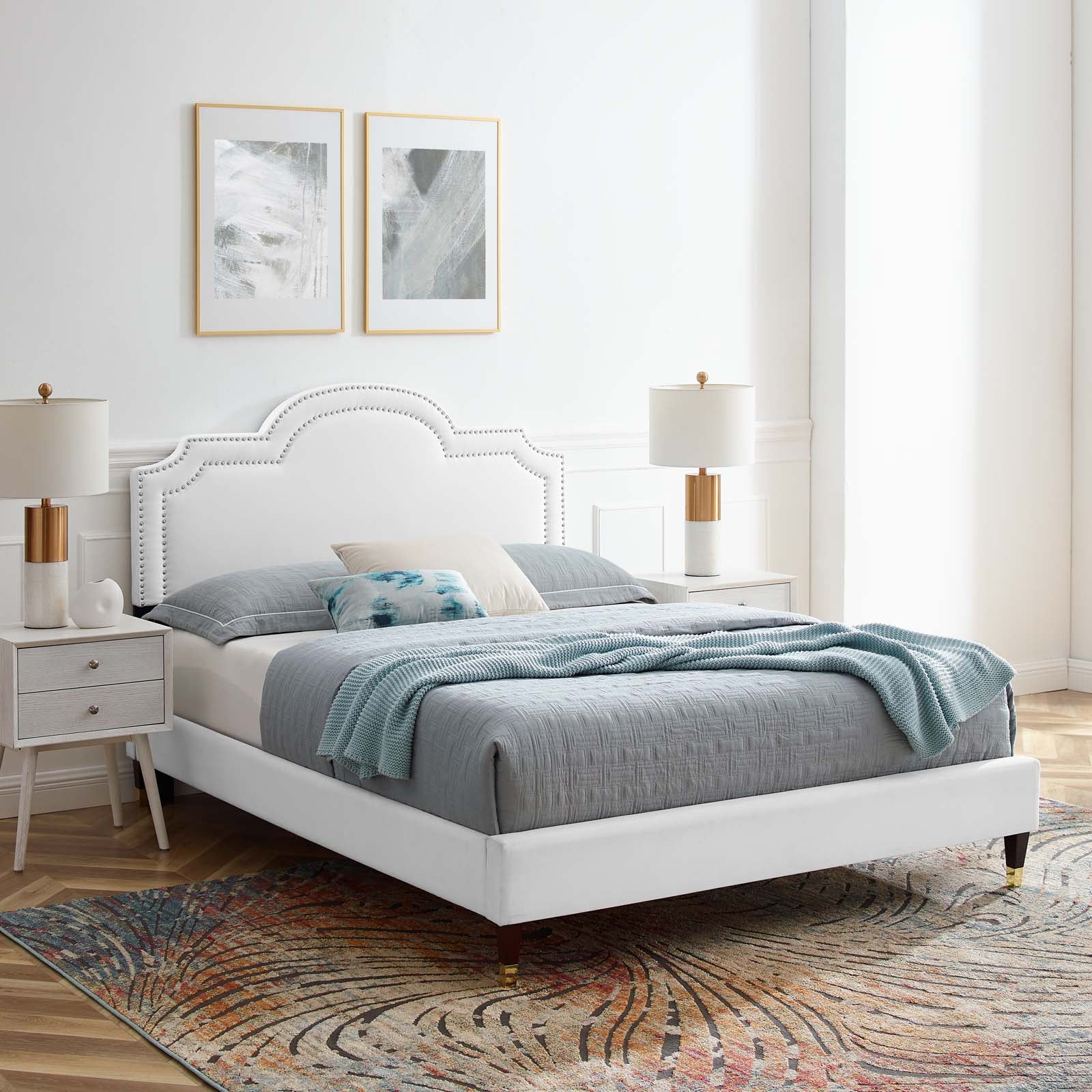 Aviana Performance Velvet Queen Bed By Modway - MOD-6824 - Image 34
