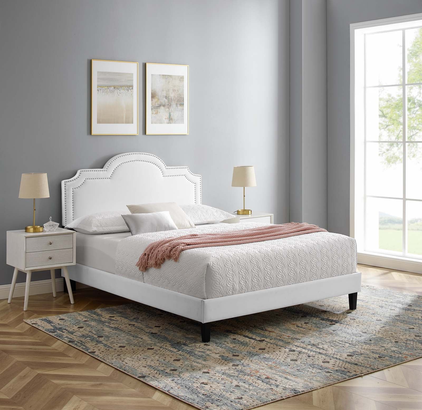 Aviana Performance Velvet Queen Bed By Modway - MOD-6829 - Image 34