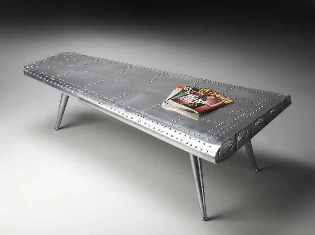 Aviator Coffee Table By Homeroots - Image 2