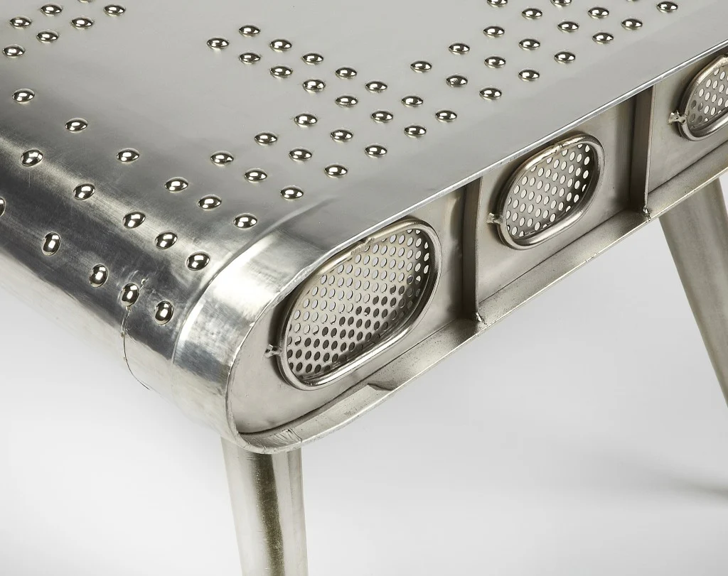 Aviator Coffee Table By Homeroots - Image 3