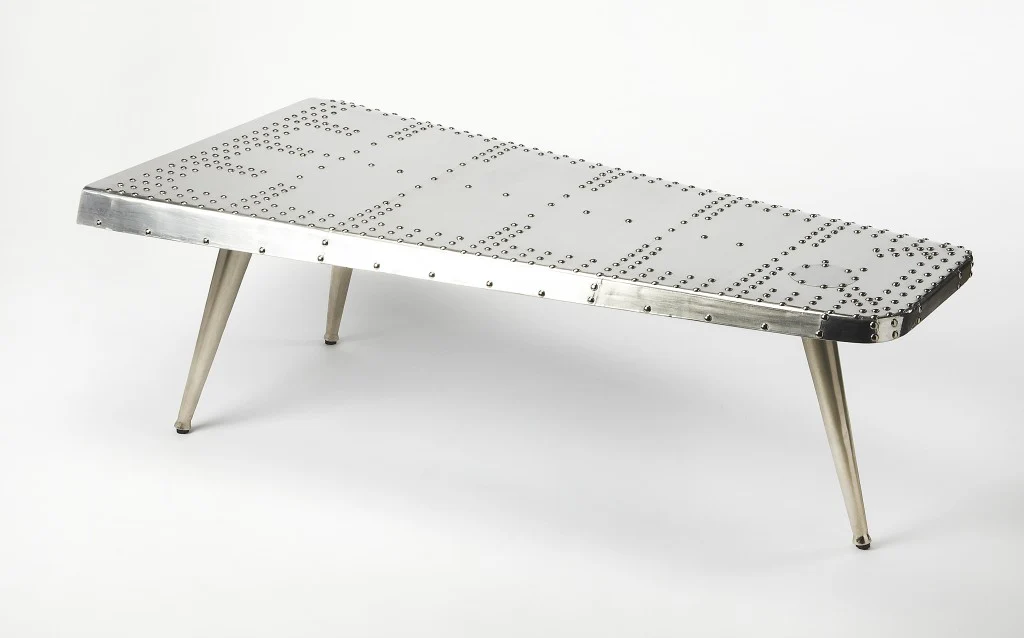 Aviator Coffee Table By Homeroots - Image 4