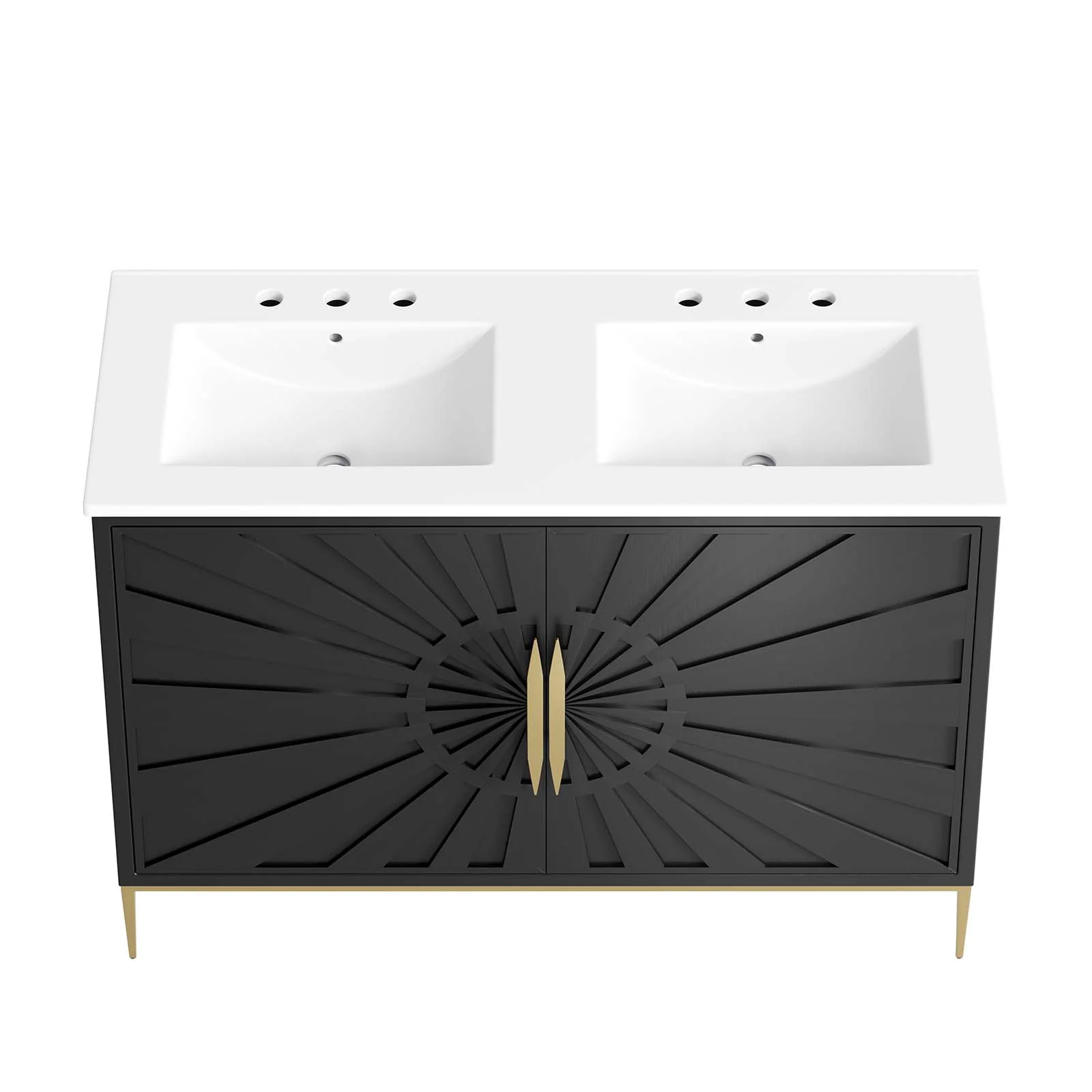 Awaken 48" Double Sink Bathroom Vanity By Modway - EEI-6305 - Image 5